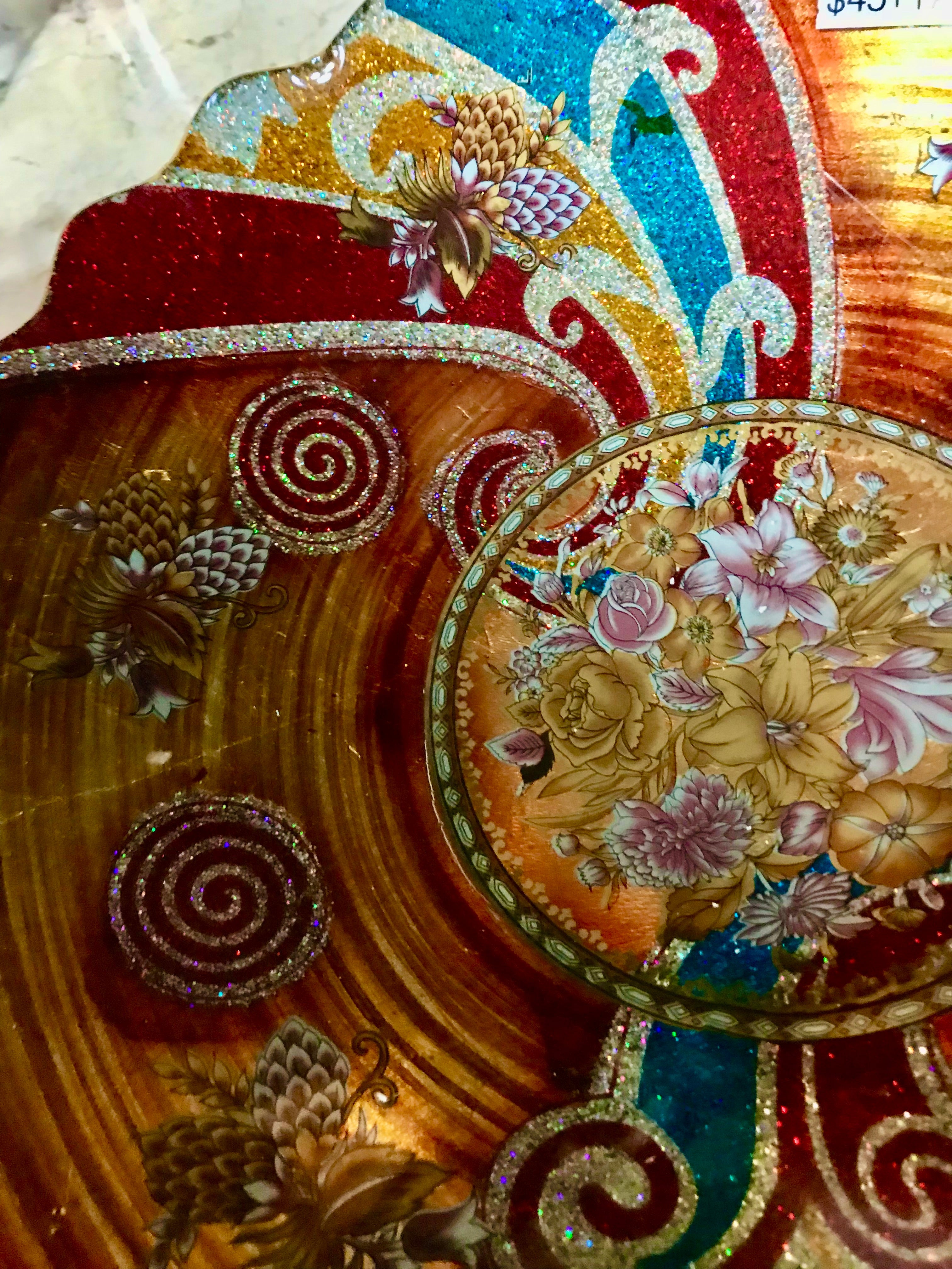 Decorative Fruit Bowl Multi Colored