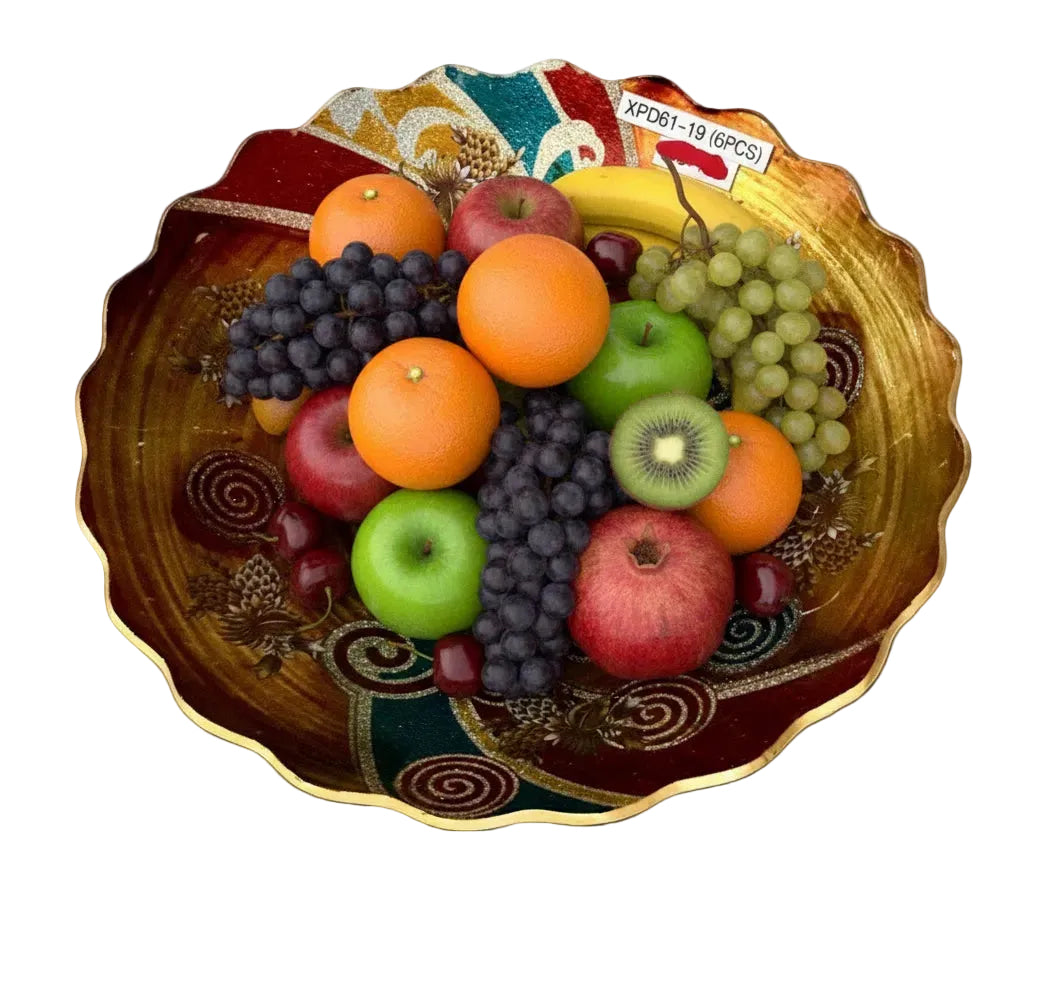 Decorative Fruit Bowl Multi Colored