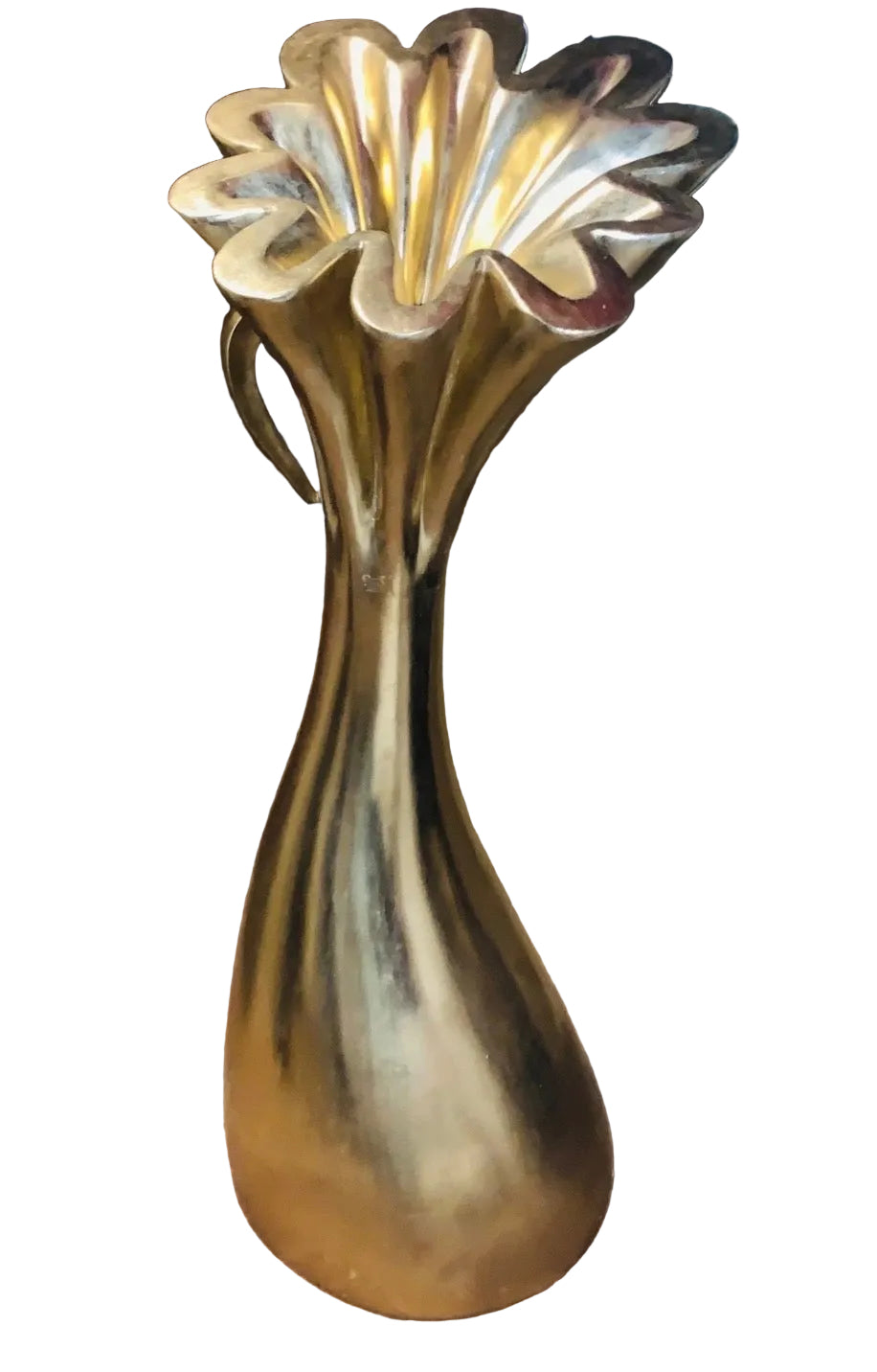 Anemone Jambo Vase Gold Phillis Collection Usa