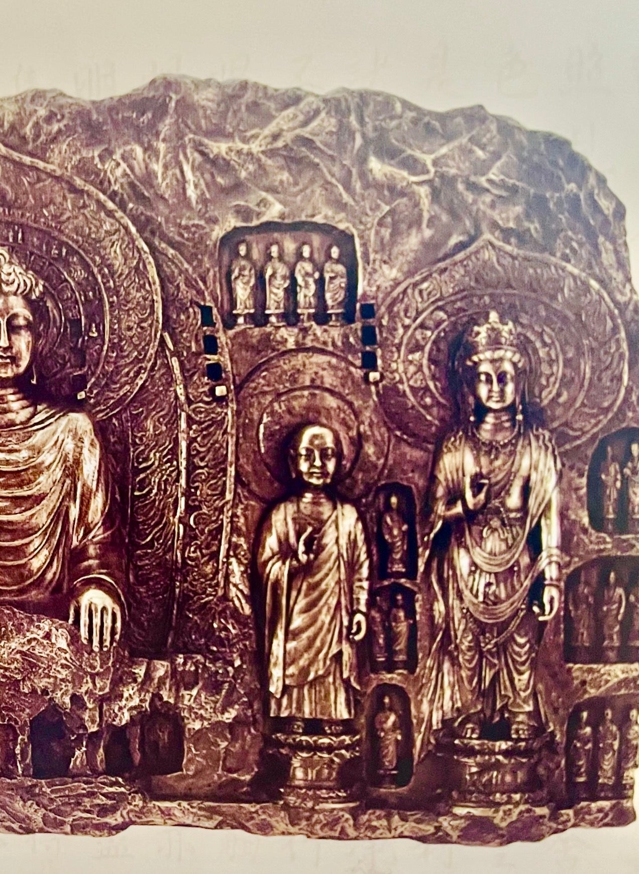 Buddhist Long men Grotto (Bronze)