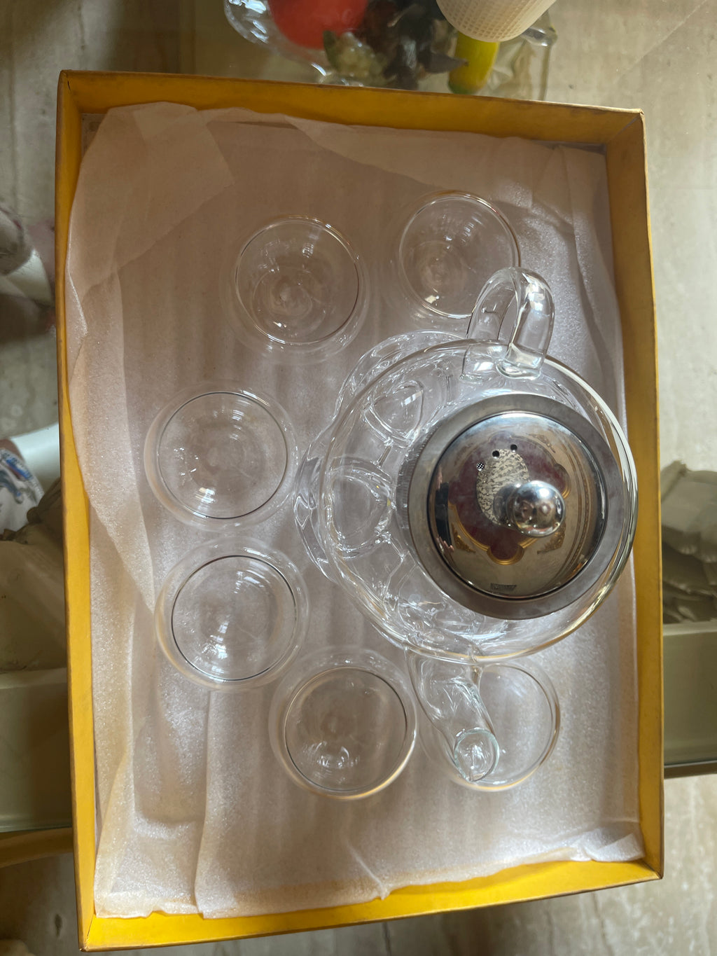 Exquisite Tea Service Glass Tea Pot Set