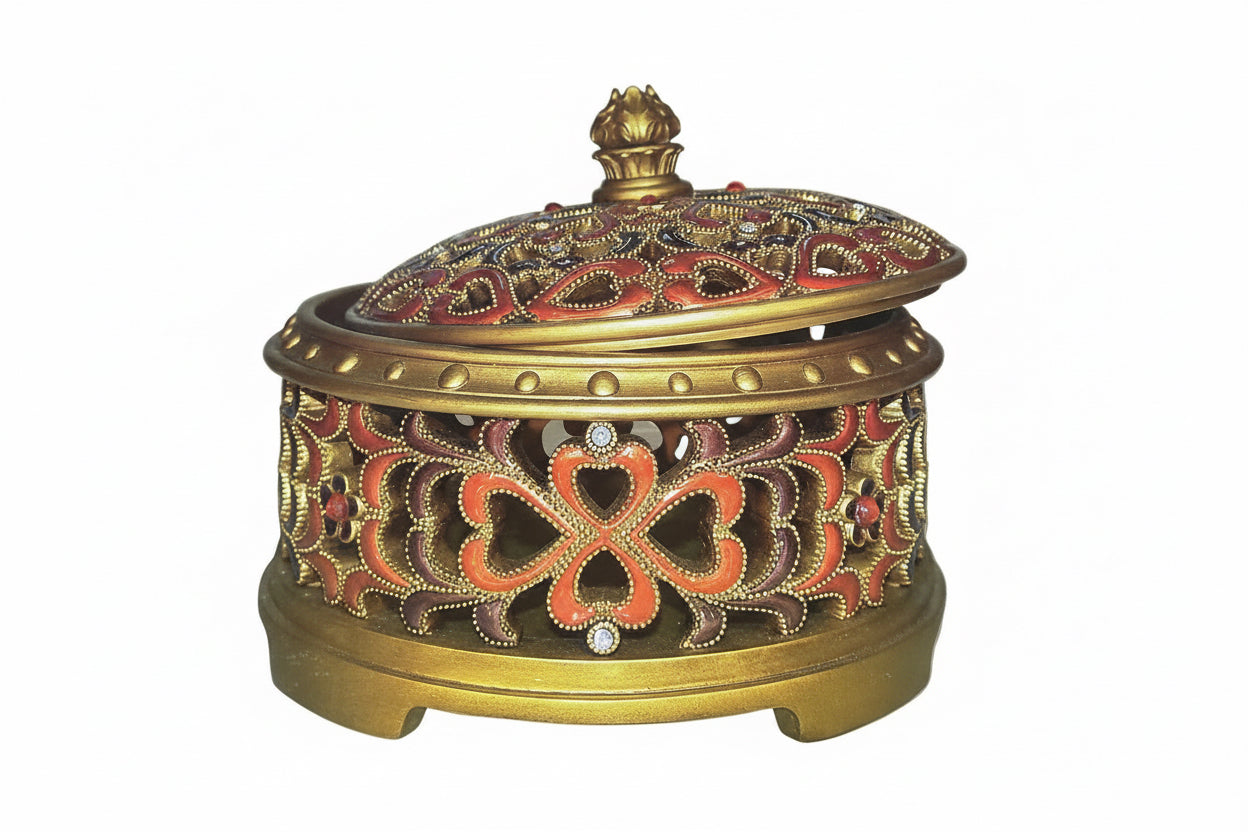 Baroque style jewelry box