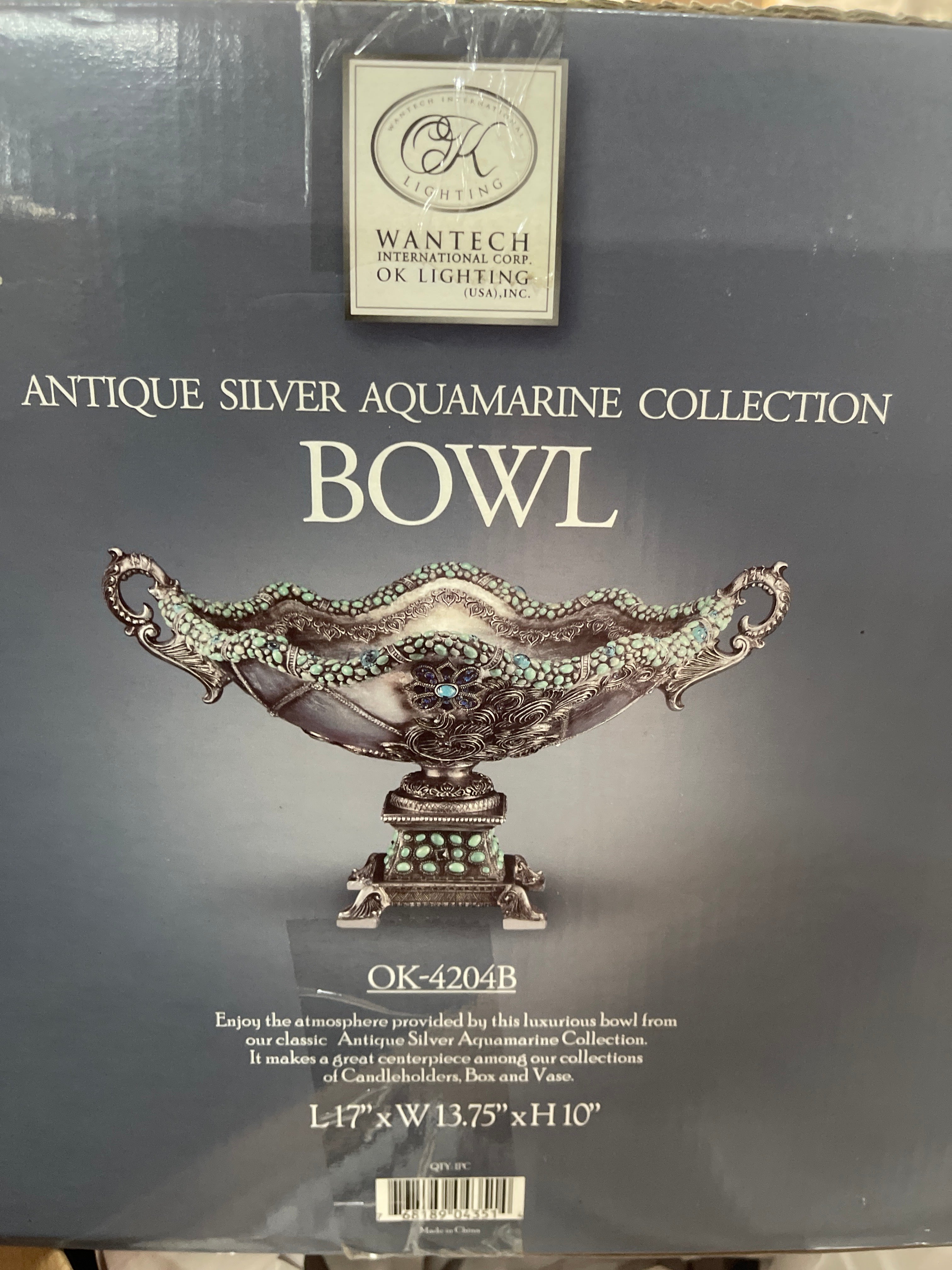 Antique Silver Aquamarine Collection