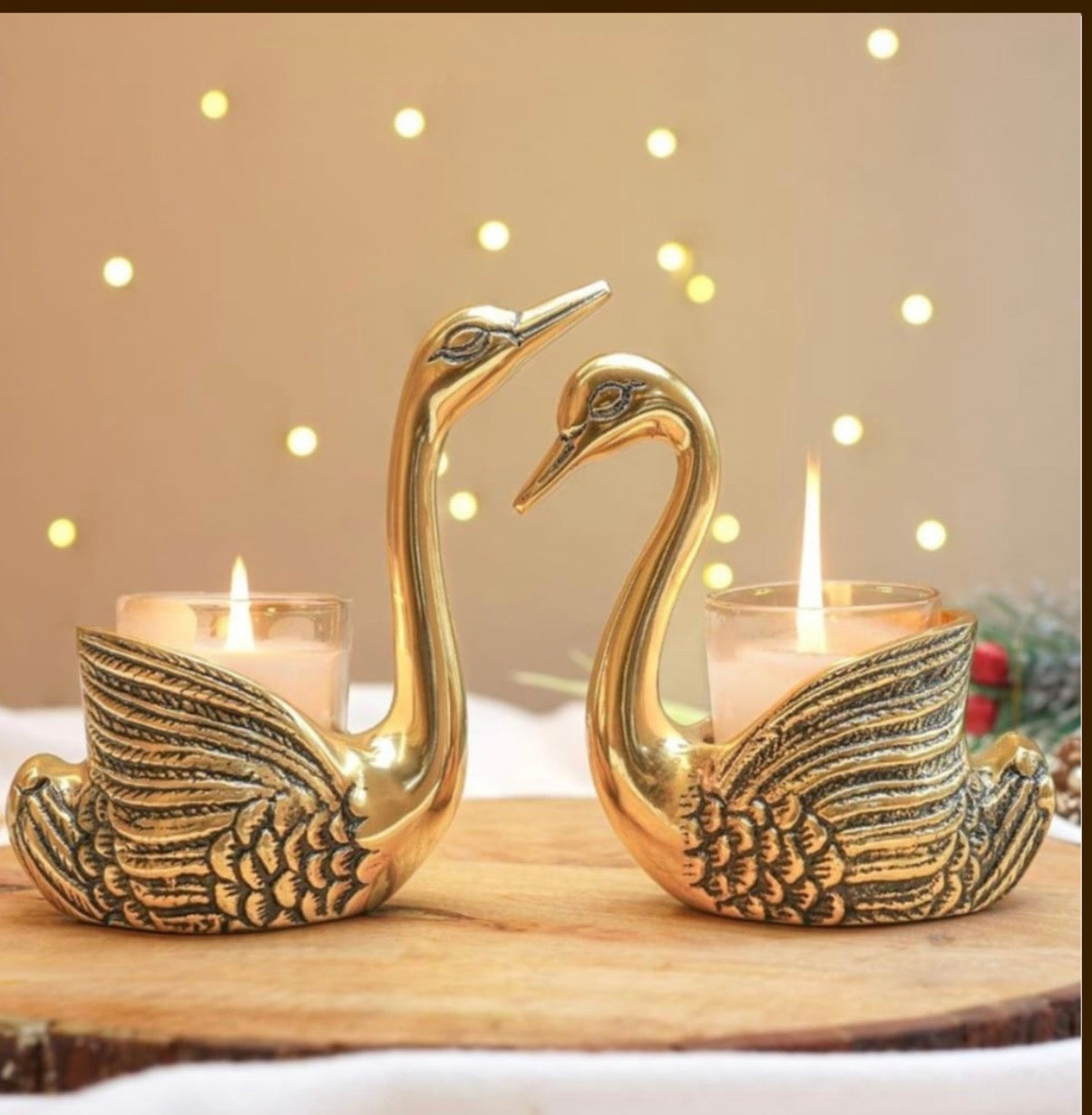 Pair of Salon candleholder