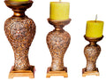 Tang Dynasty 3 in 1 Candle Holder Set OK-2951C