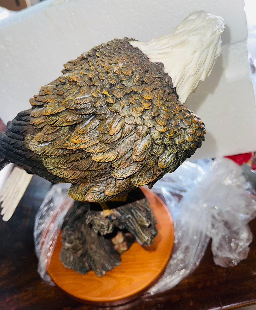 Eagle Sitting On A Branch The Gracy Rock Collection From Usa