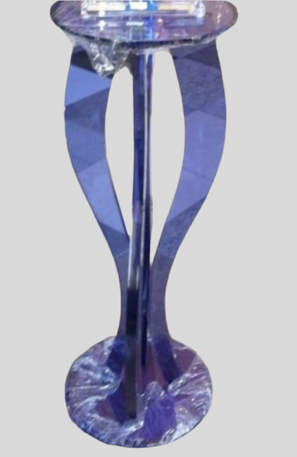 Acrylic Pedestal Stand By Shlomi Haziza 36"Hx12"Lx16"W