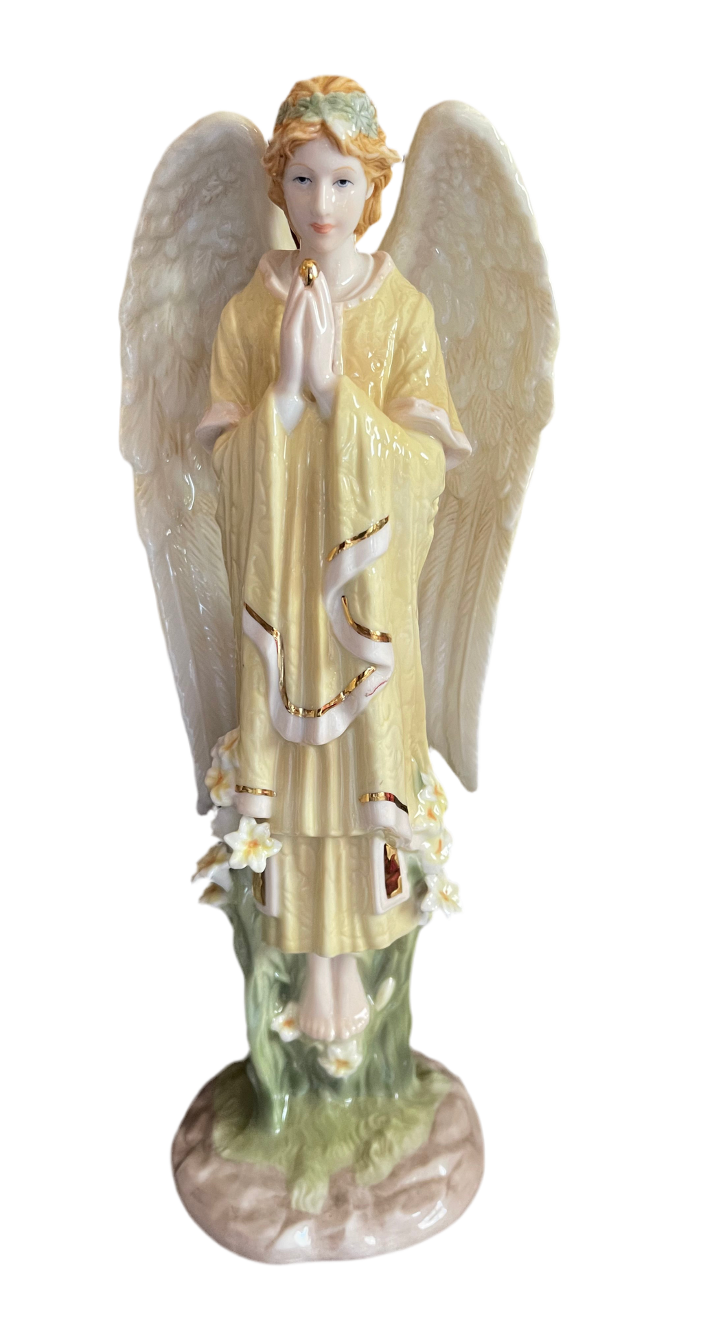 Angel Porcelain Sculpture 11'' H X 4''W