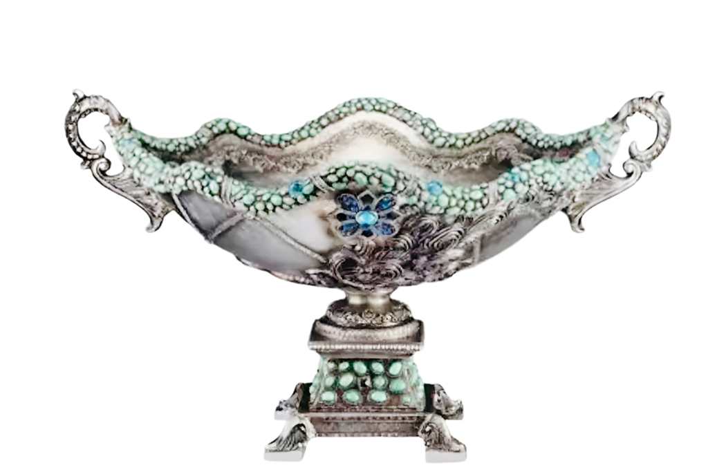 Antique Silver Aquamarine Collection