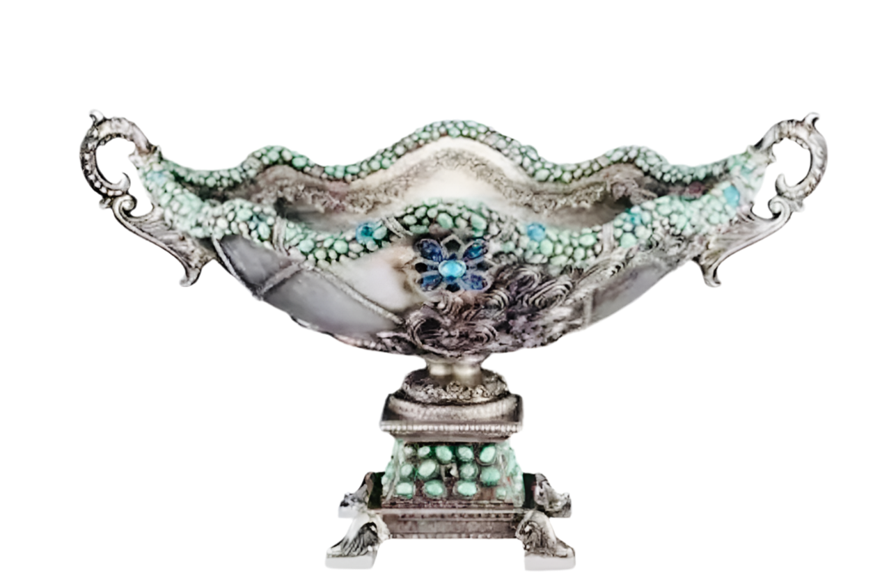 Antique Silver Aquamarine Collection