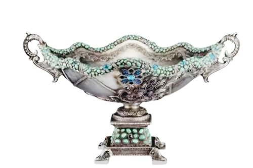 Antique Silver Aquamarine Collection