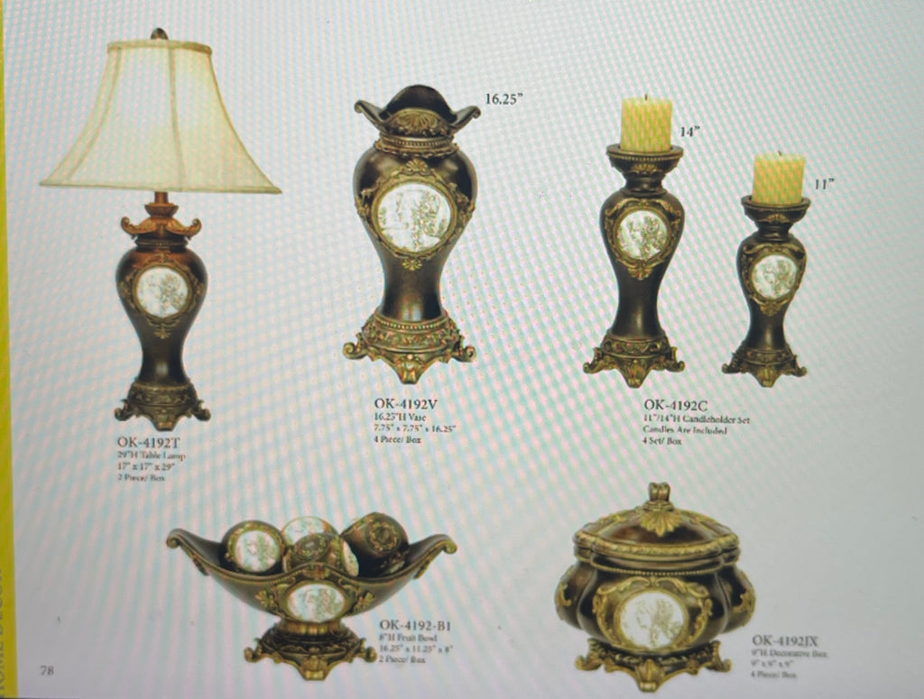 Grecian Victorian Table Lamp Ok Lighting