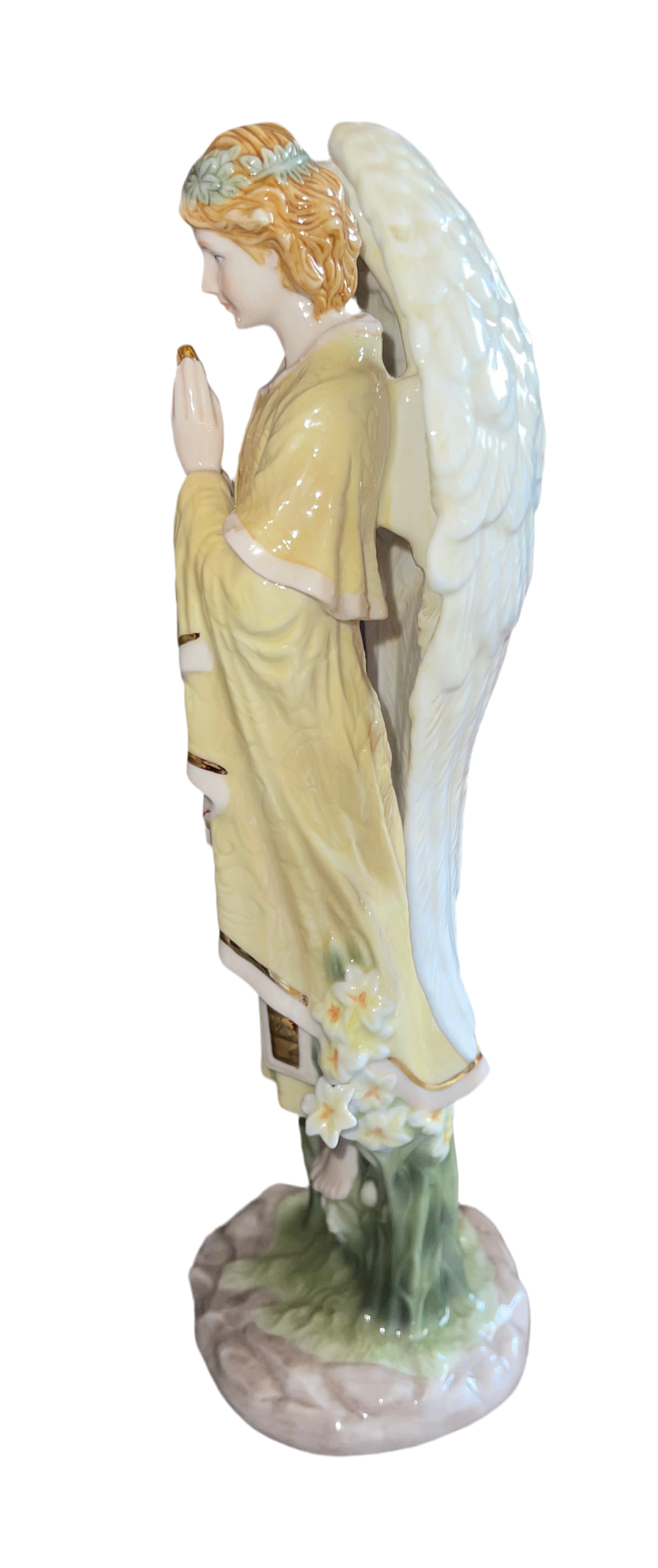 Angel Porcelain Sculpture 11'' H X 4''W