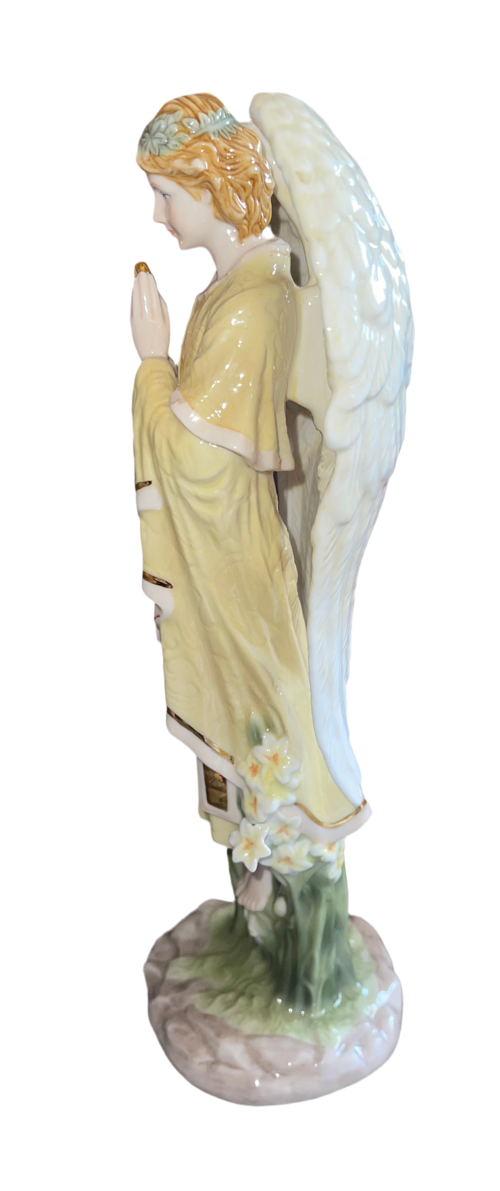 Angel Porcelain Sculpture 11'' H X 4''W