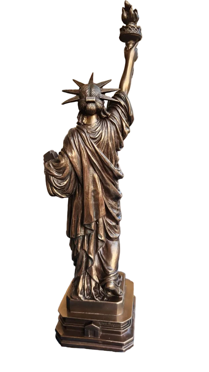 The Statue of Liberty Cold Cast Bronze Sculpture Figurine