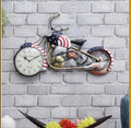 American scooter wall clock