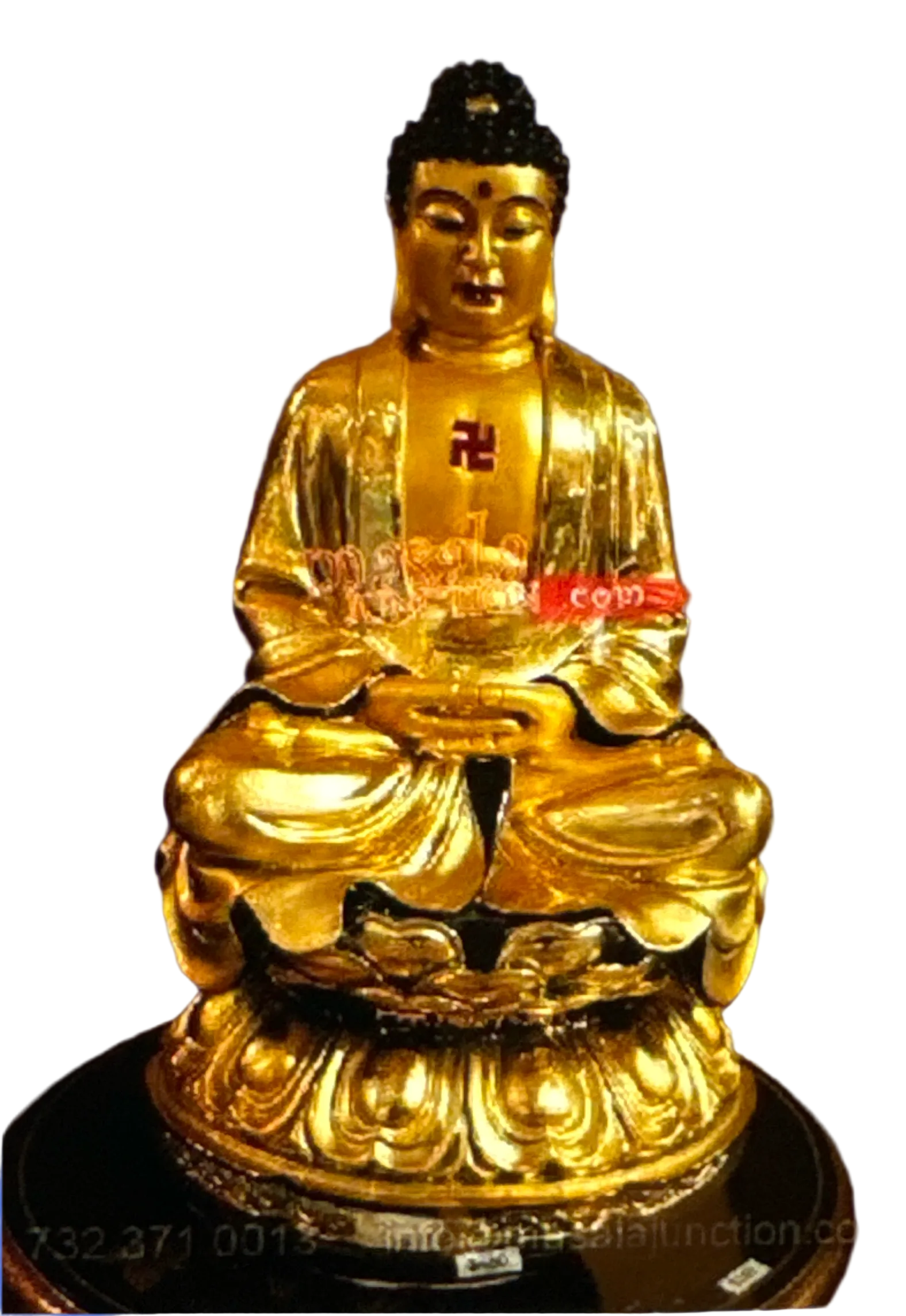 Large Buddha in gold very heavy 