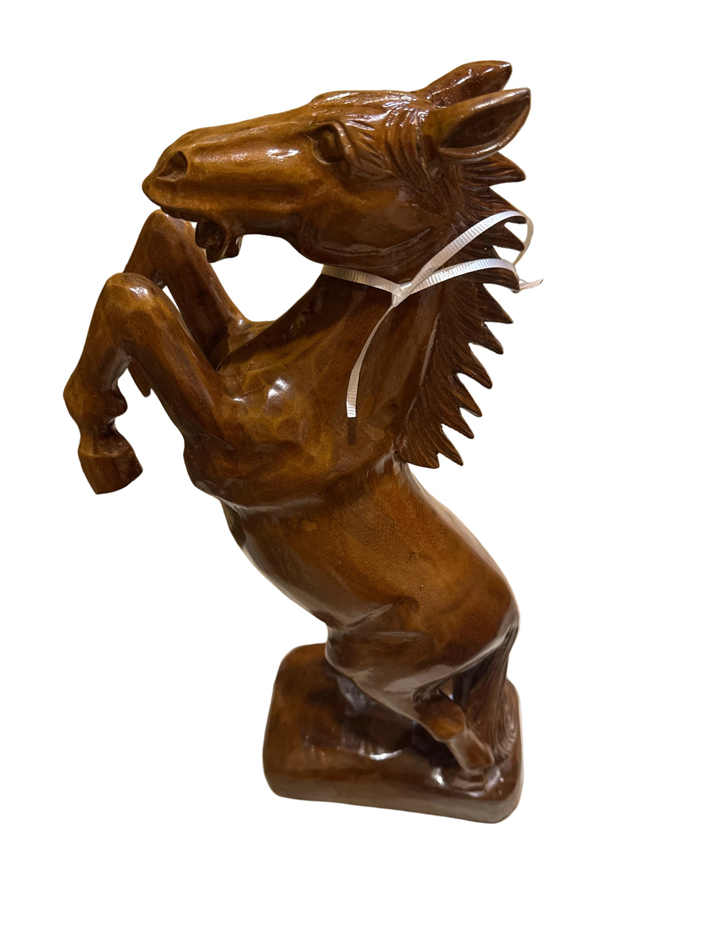 Wooden horse, handmade from Indonesia