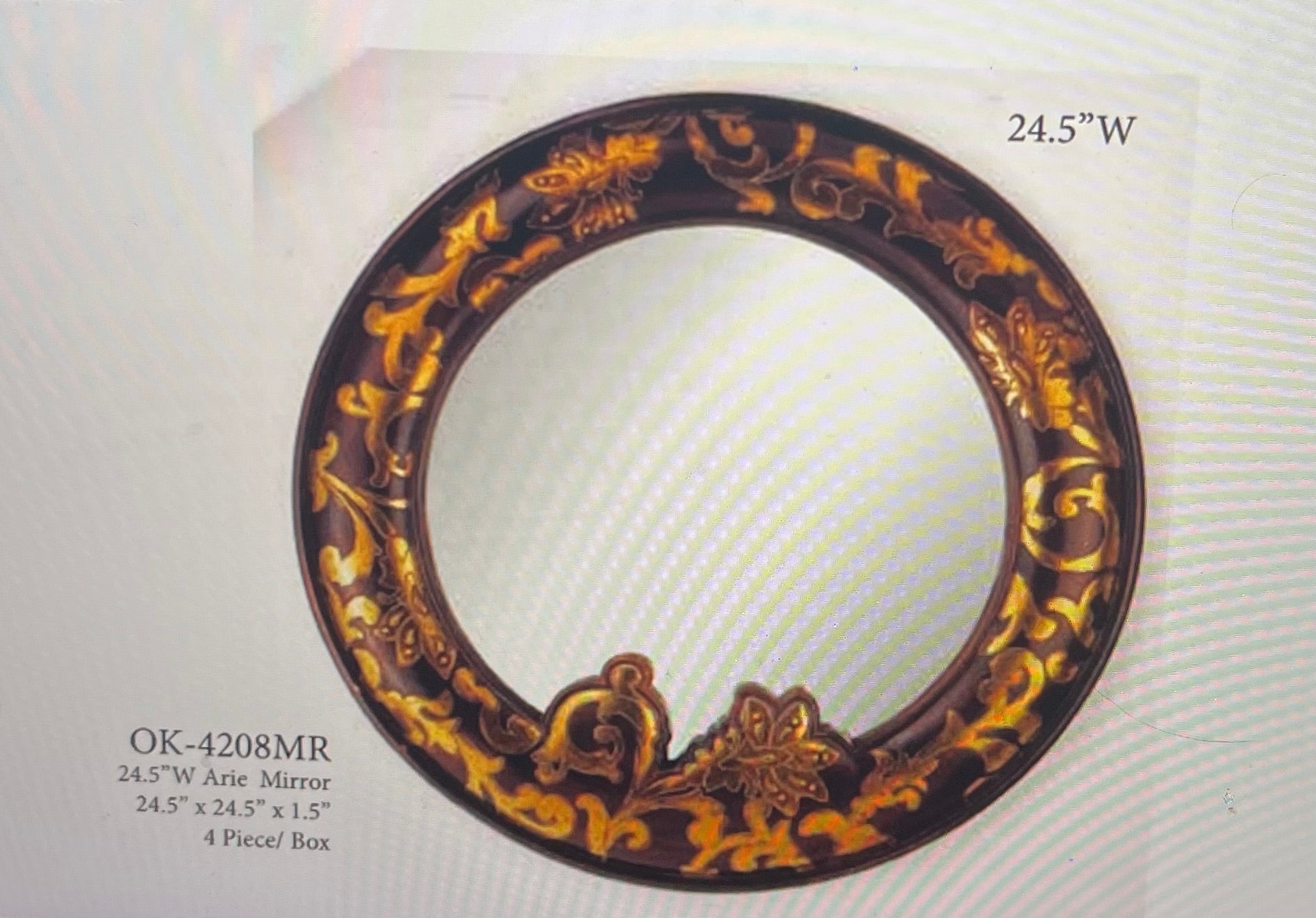 Arie Mirror Ok Lighting Item OK-4208MR