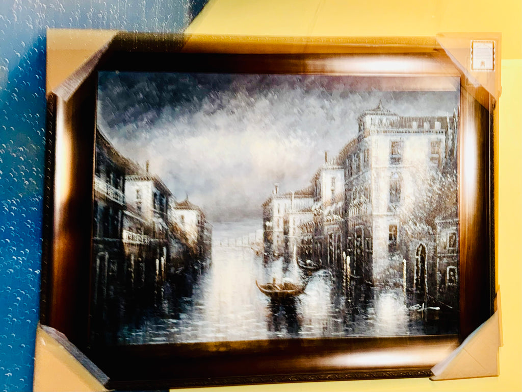 Large Canvas Painting Venice, City Of Romance City
