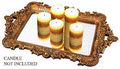 Victorian Rose Gold Mirror  Ok Lighting 4202Mr1