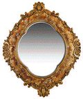 Victorian Rose Mirror Ok 4202MR