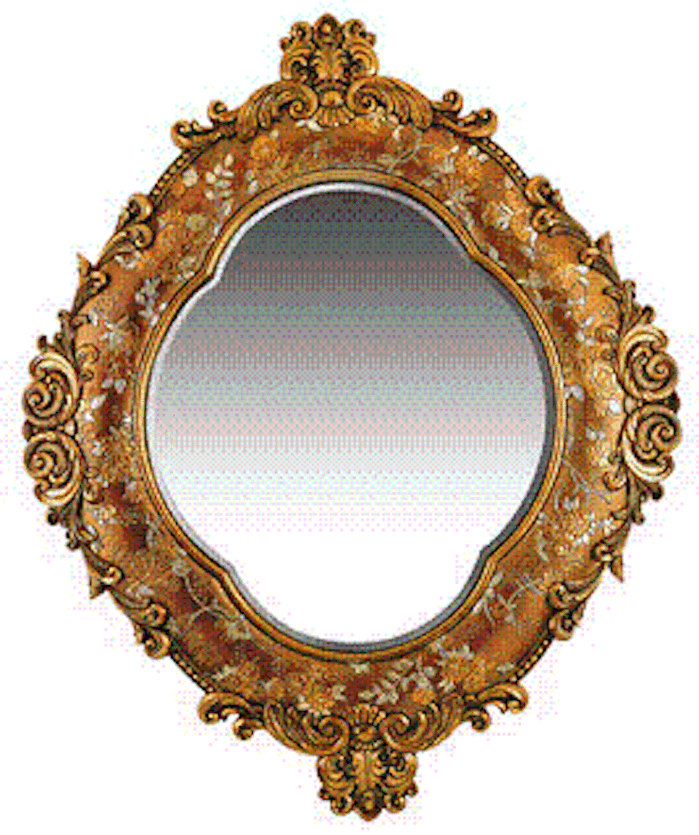 Victorian Rose Mirror Ok 4202MR