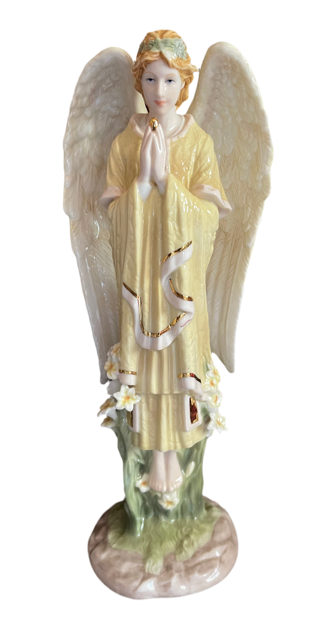 Angel Porcelain Sculpture 11'' H X 4''W