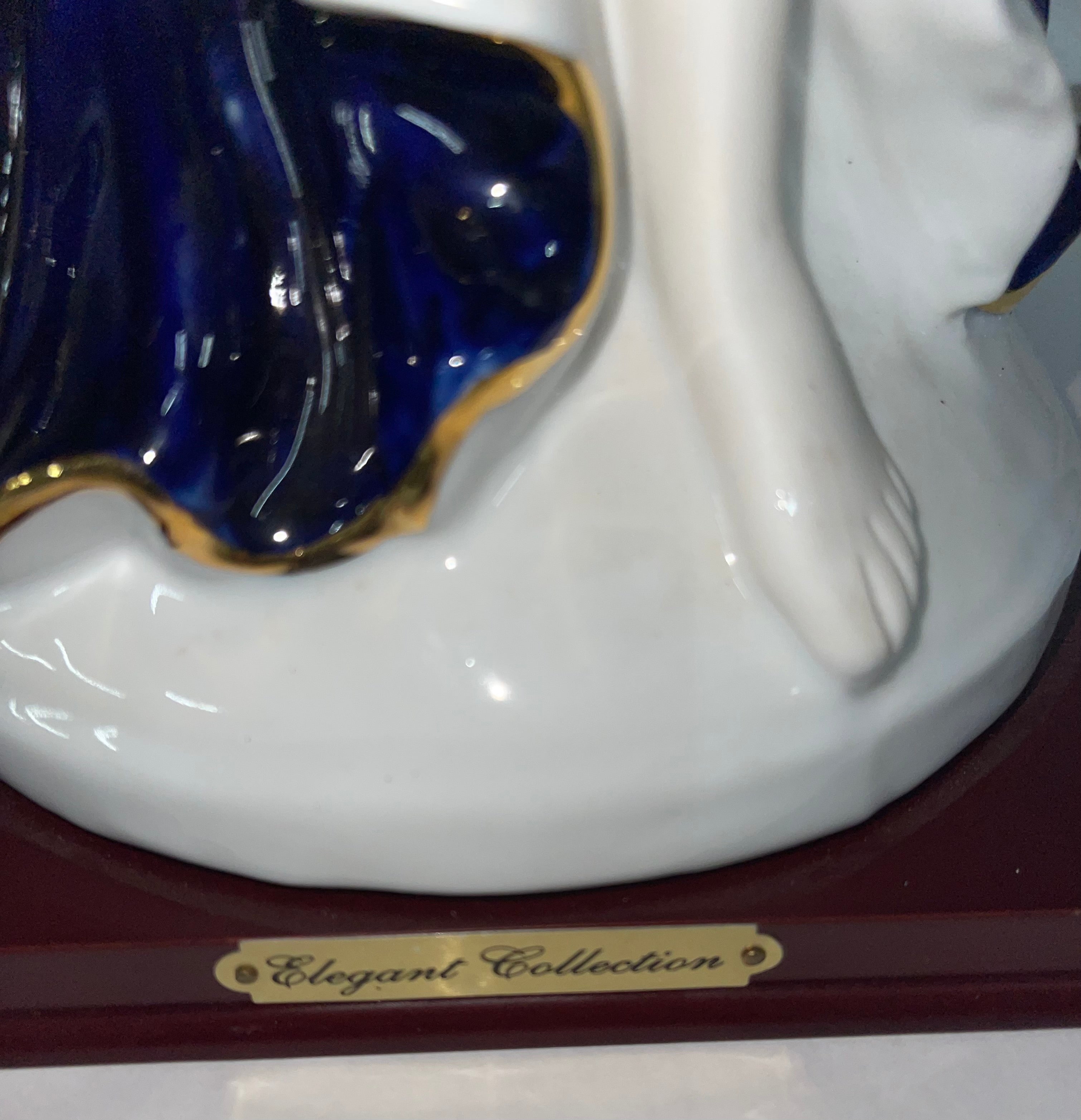 Girl In Blue ceramic figure sculpture Spain
