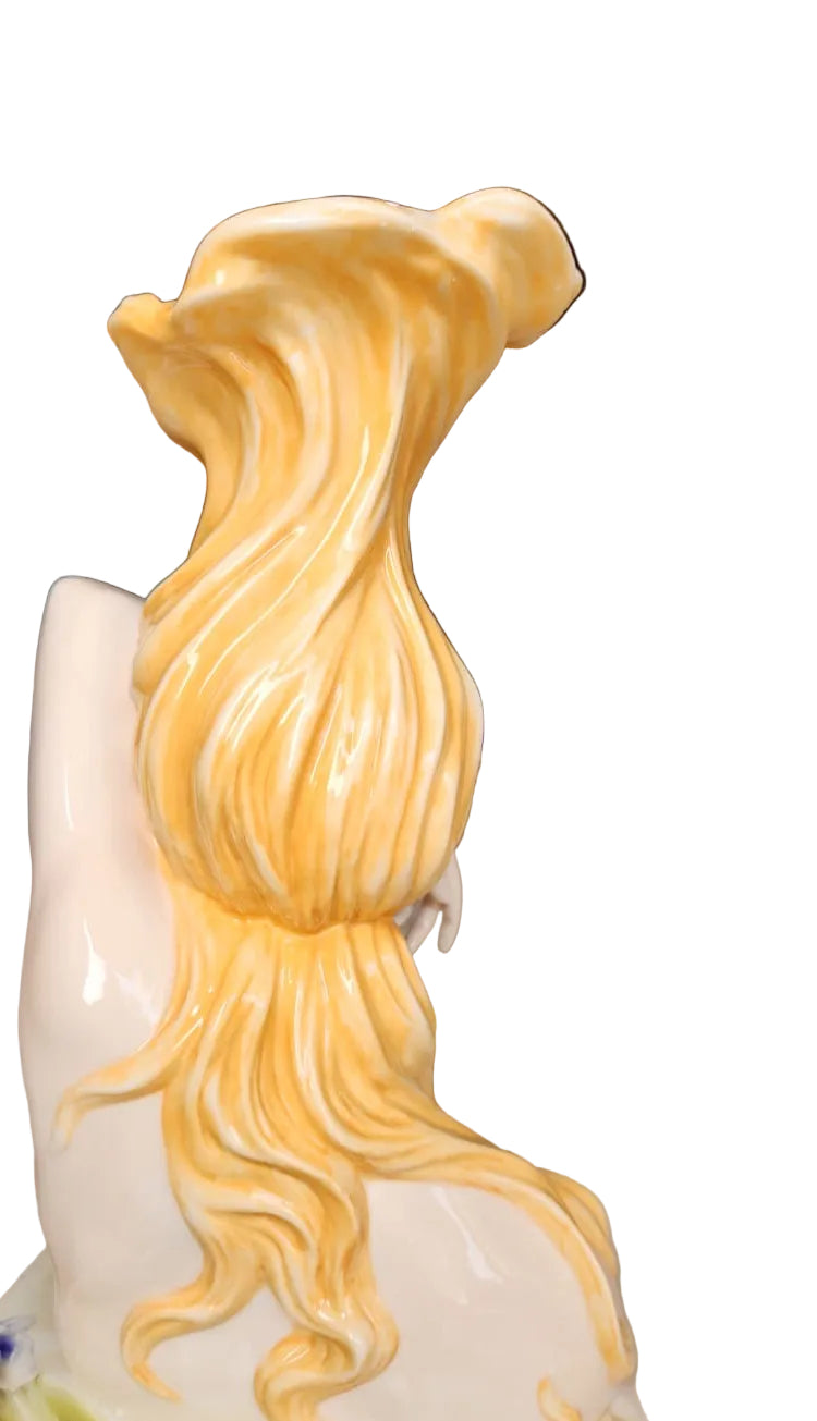 Porcelain Women Face Vase By Unicorn Collection