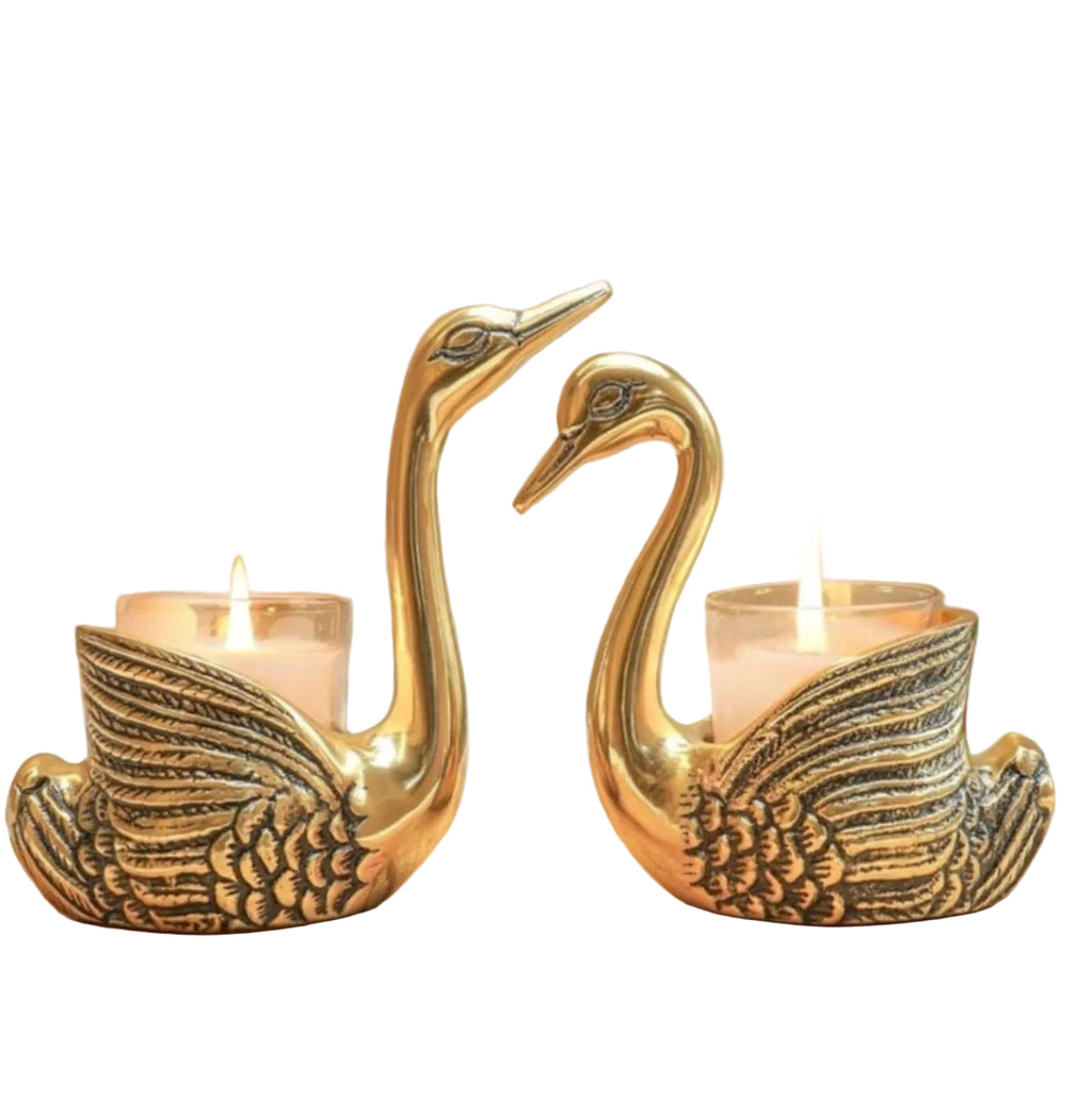 Pair of Salon candleholder
