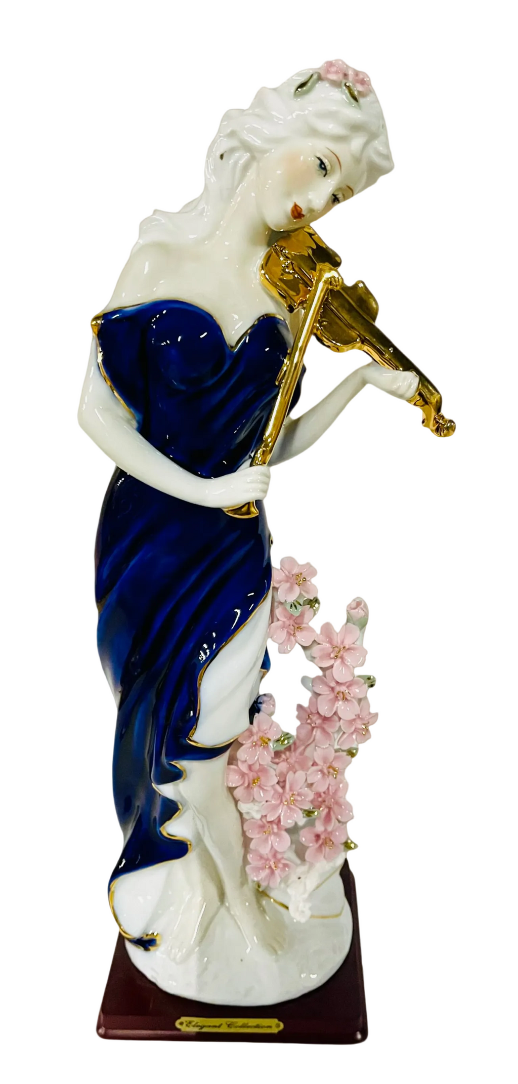 Girl In Blue ceramic figure sculpture Spain