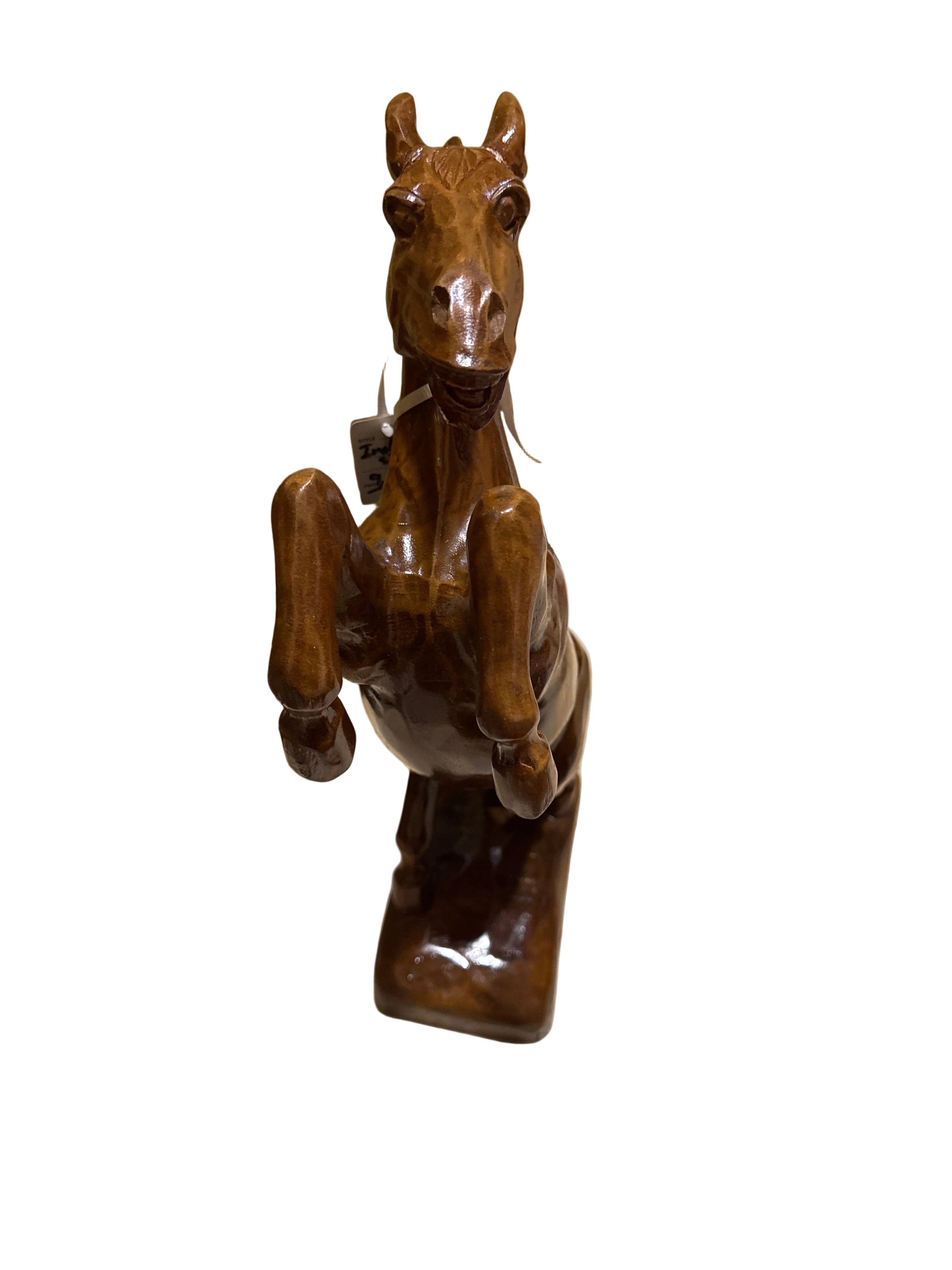 Wooden horse, handmade from Indonesia