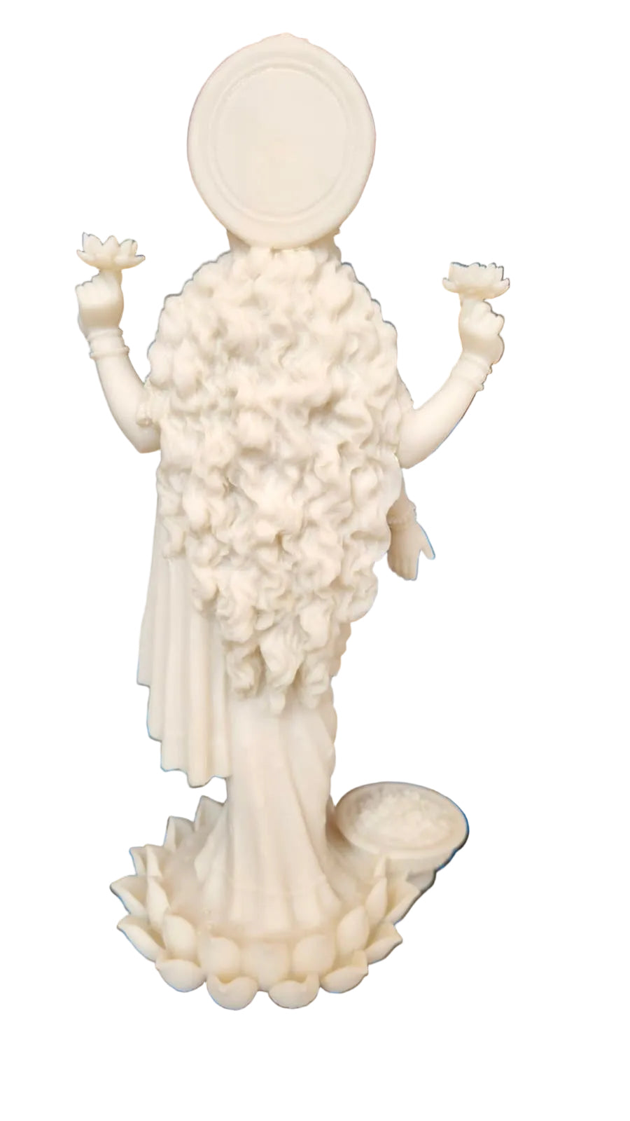 White marble, Laxmi standing