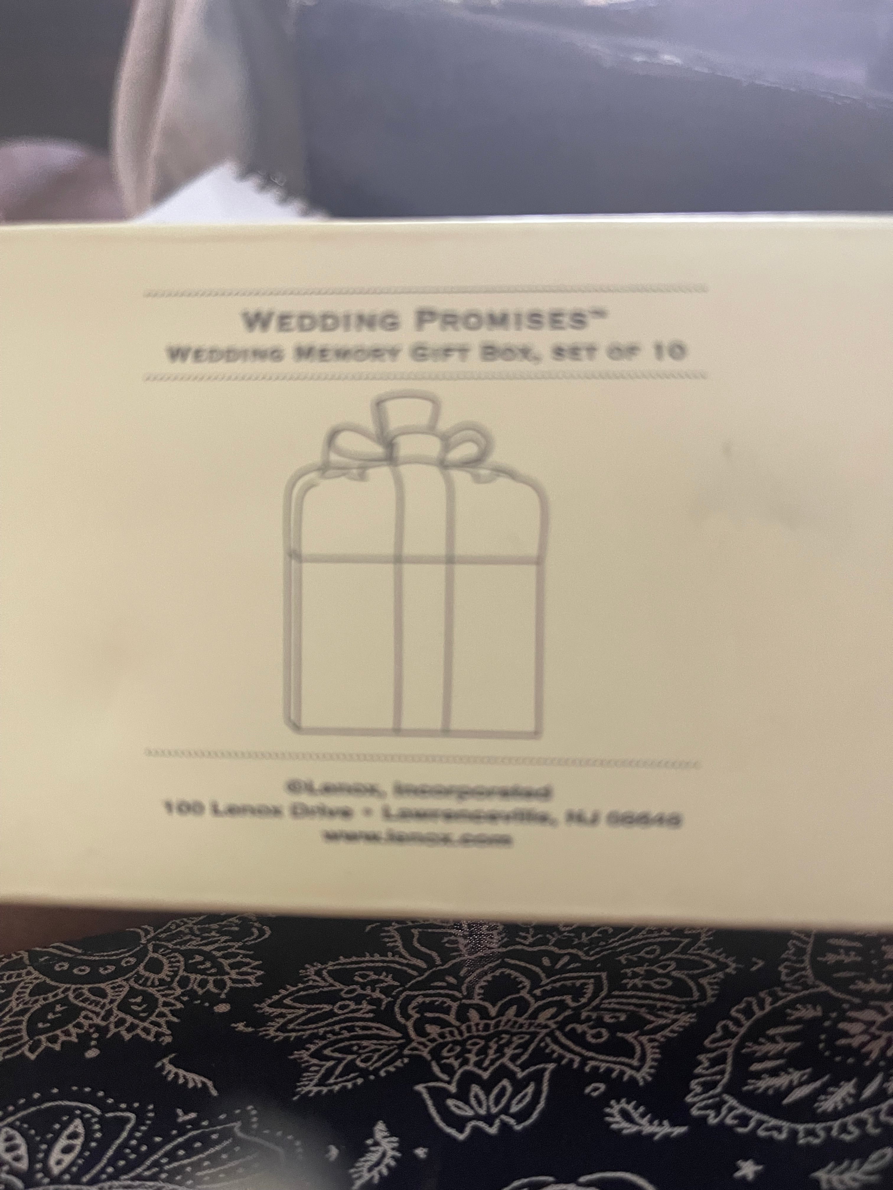 Lenox Wedding Promises