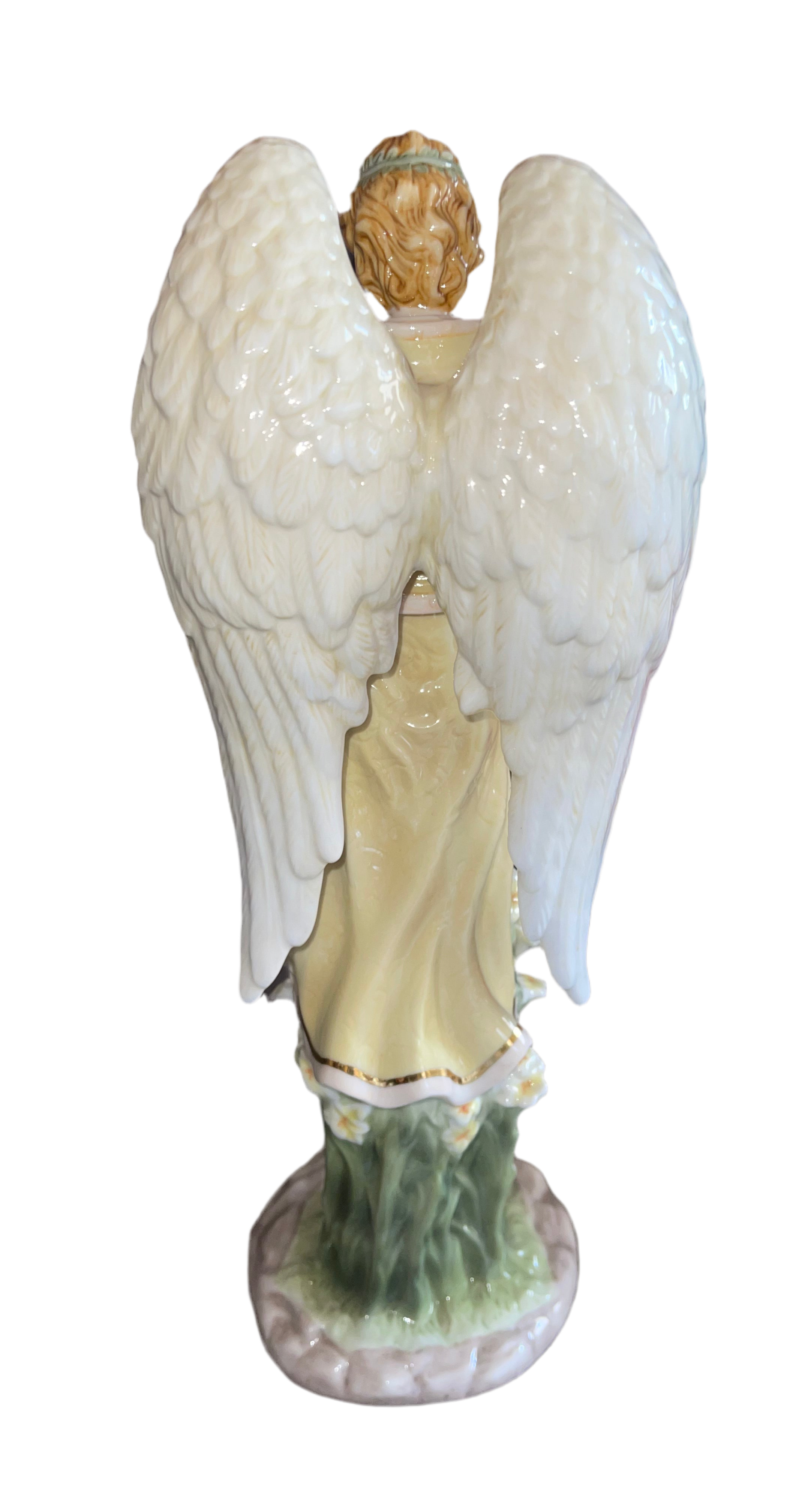 Angel Porcelain Sculpture 11'' H X 4''W