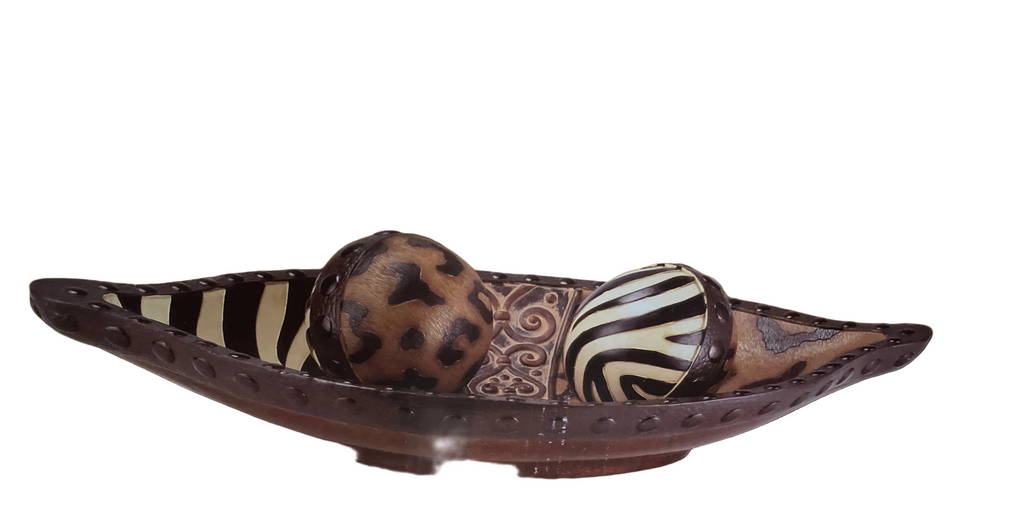 Safari Collection Bowl With Balls