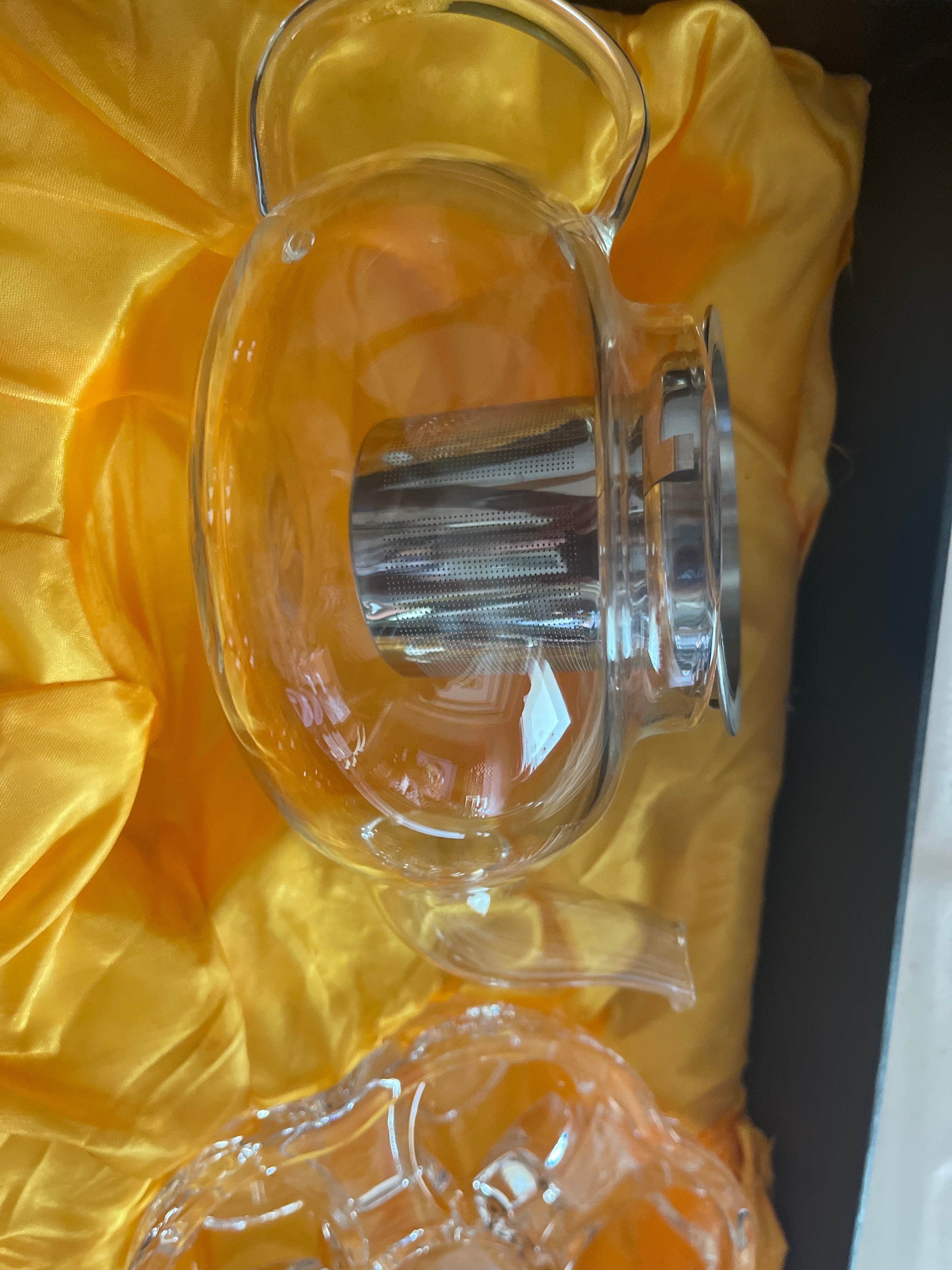 Exquisite Tea Service Glass Tea Pot Set