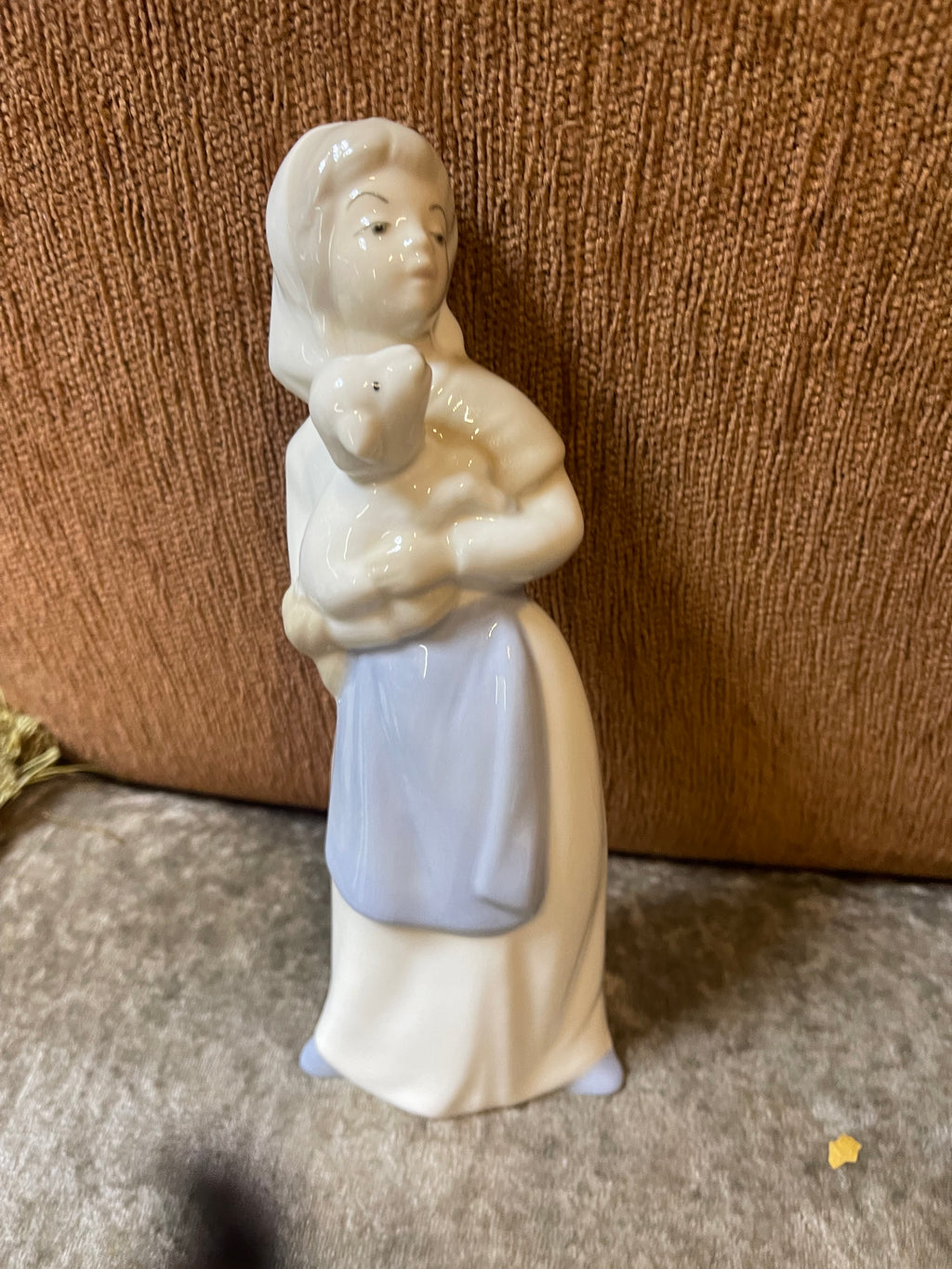 Lladro Women with baby goat