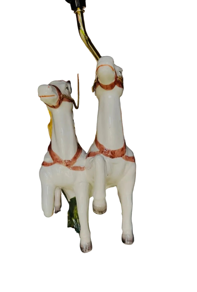 Capodimonte Royal carriage Table Lamp