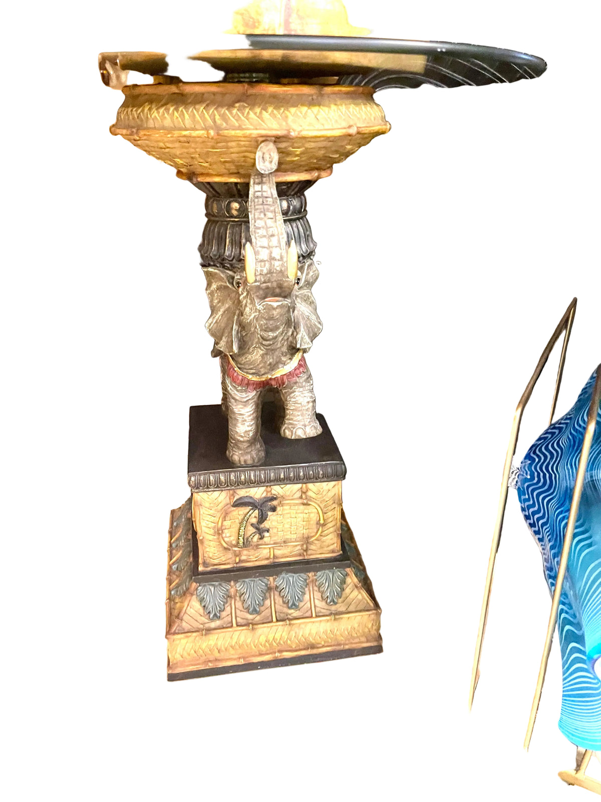 Elephant table, African Safari side table