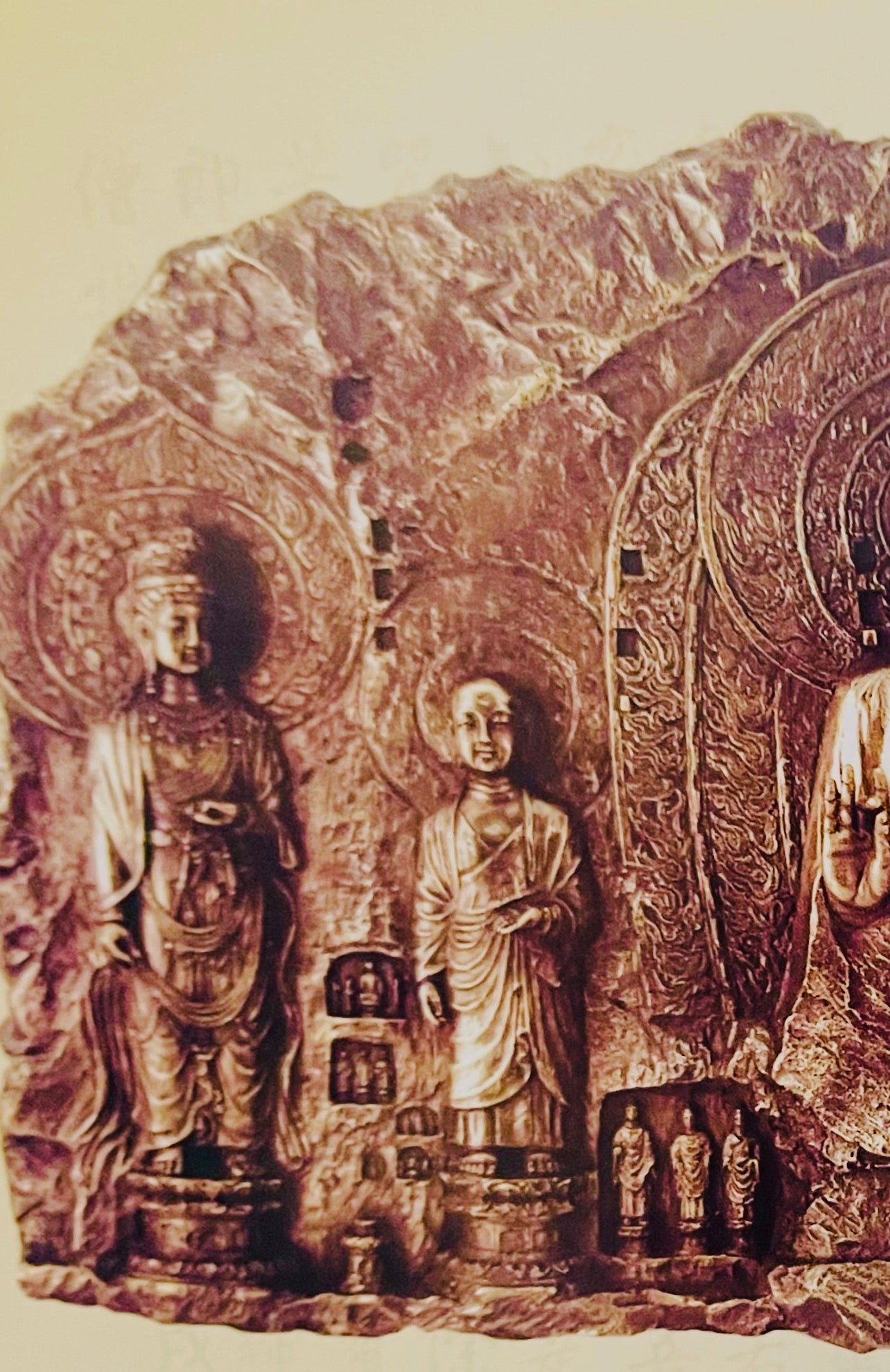 Buddhist Long men Grotto (Bronze)