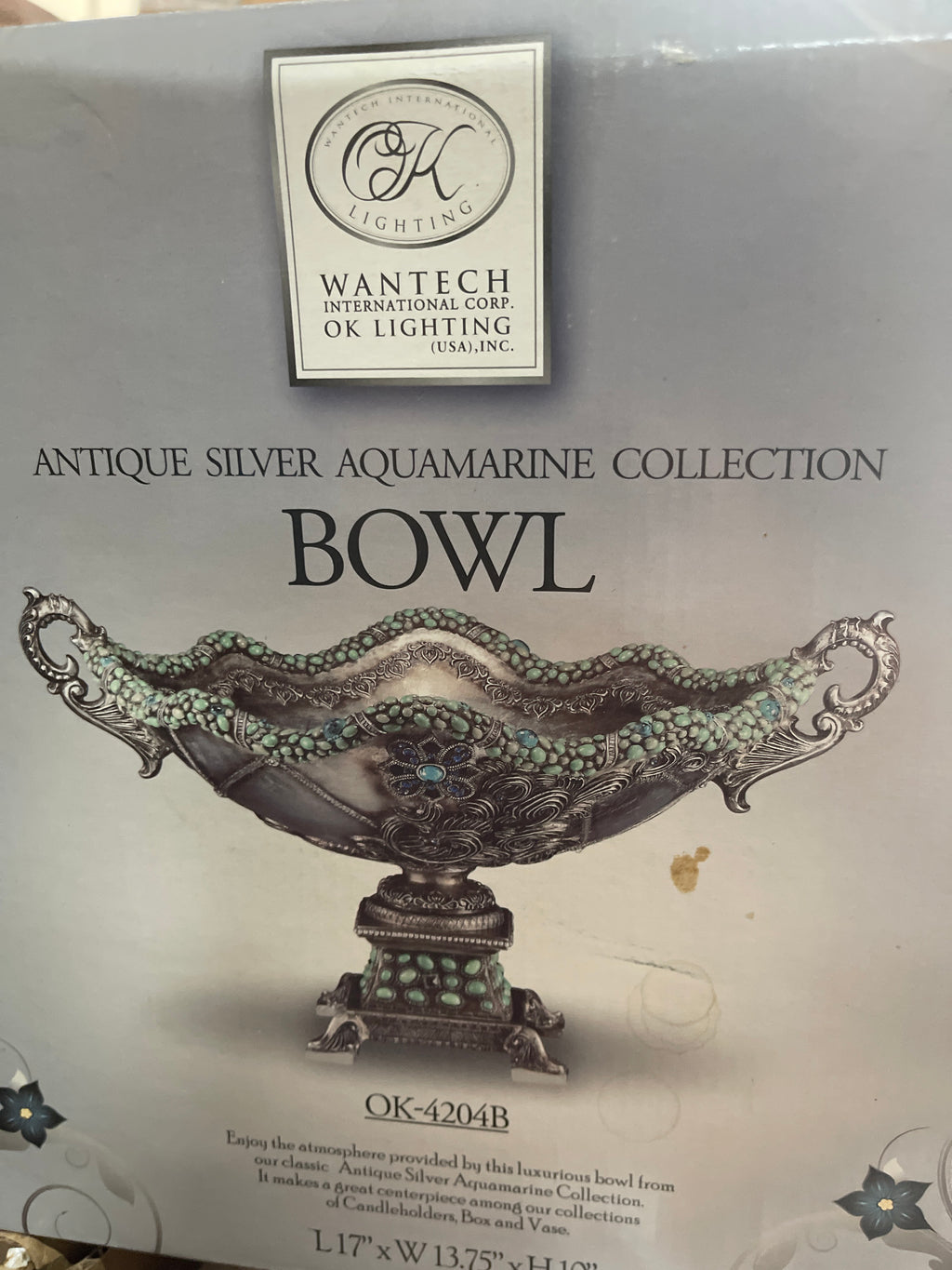 Antique Silver Aquamarine Collection