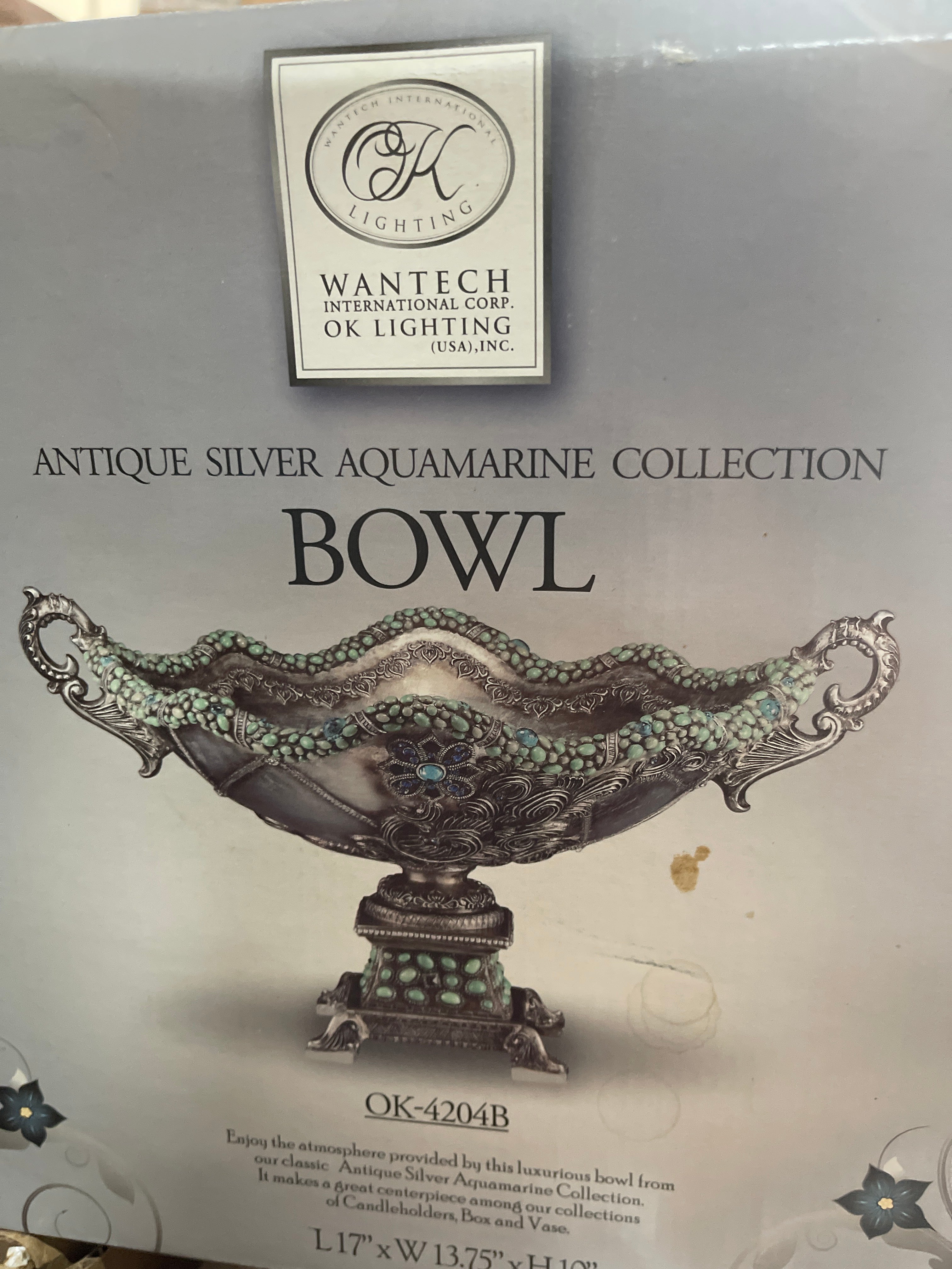 Antique Silver Aquamarine Collection