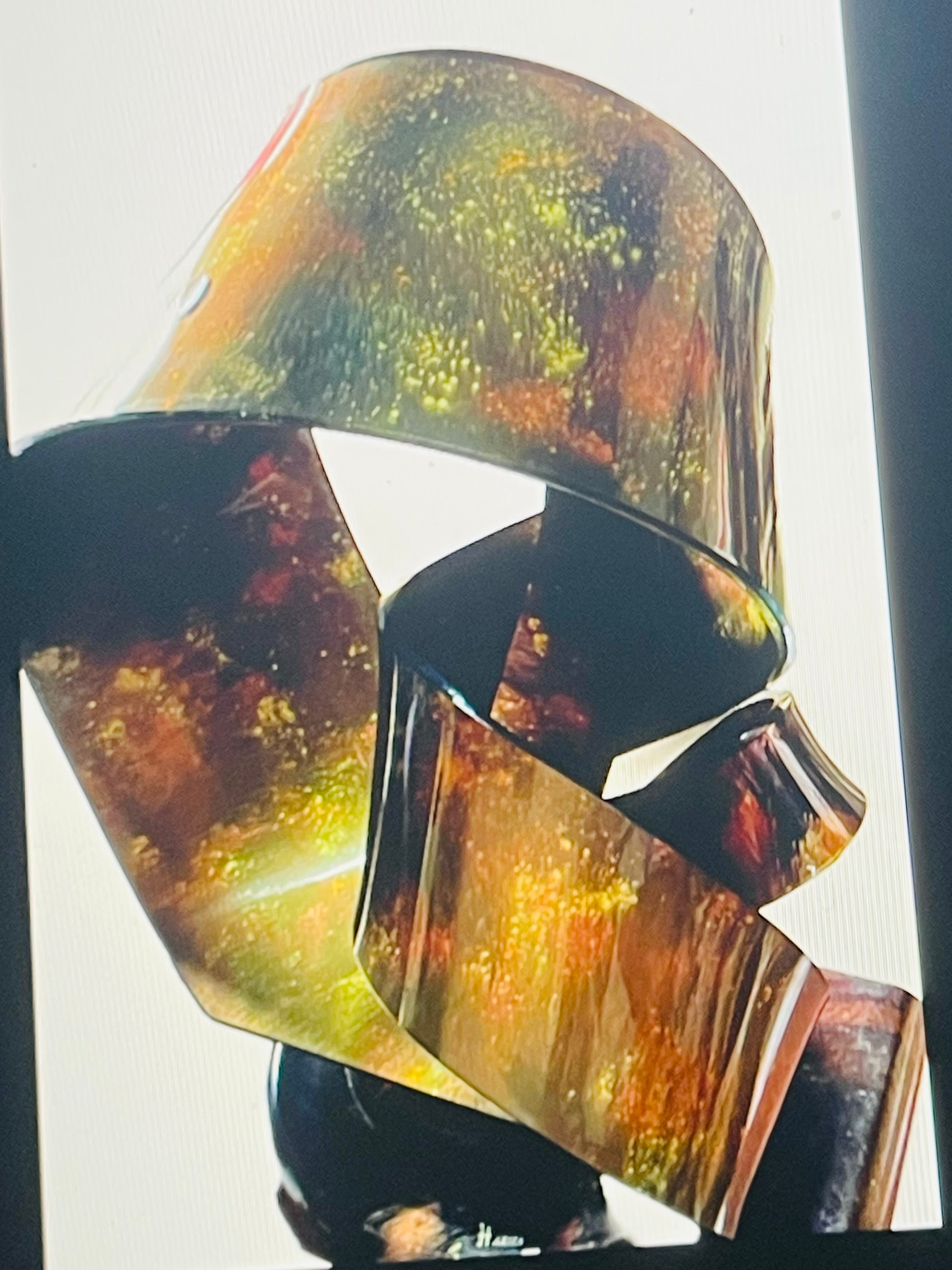 Signed Shlomi Haziza Acrylic Lucite Sculpture - 22”Tall