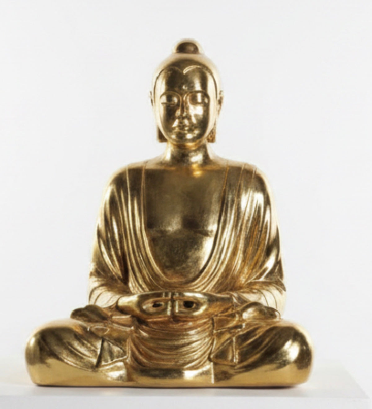 Gold Buddha Siting Statue