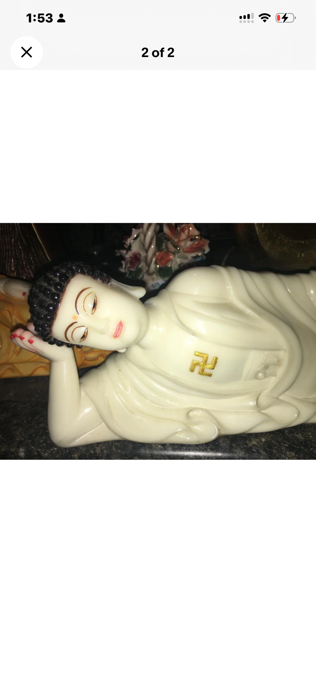 Zen Buddha Relaxing Mood And Lying Down