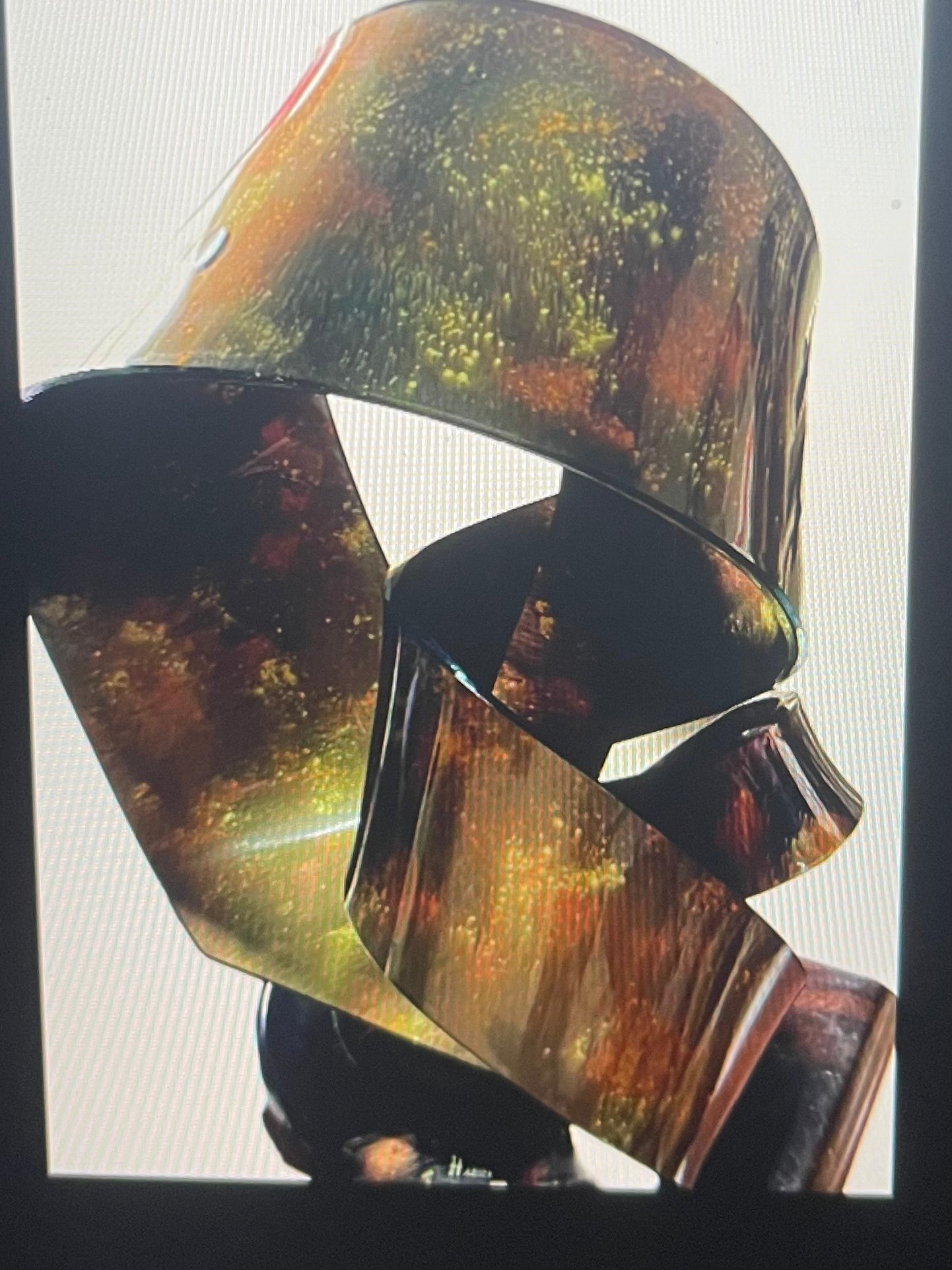 Signed Shlomi Haziza Acrylic Lucite Sculpture - 22”Tall