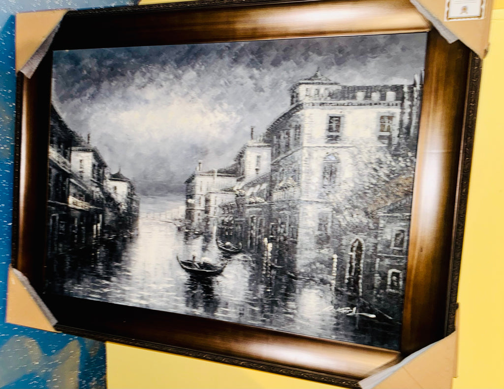 Large Canvas Painting Venice, City Of Romance City