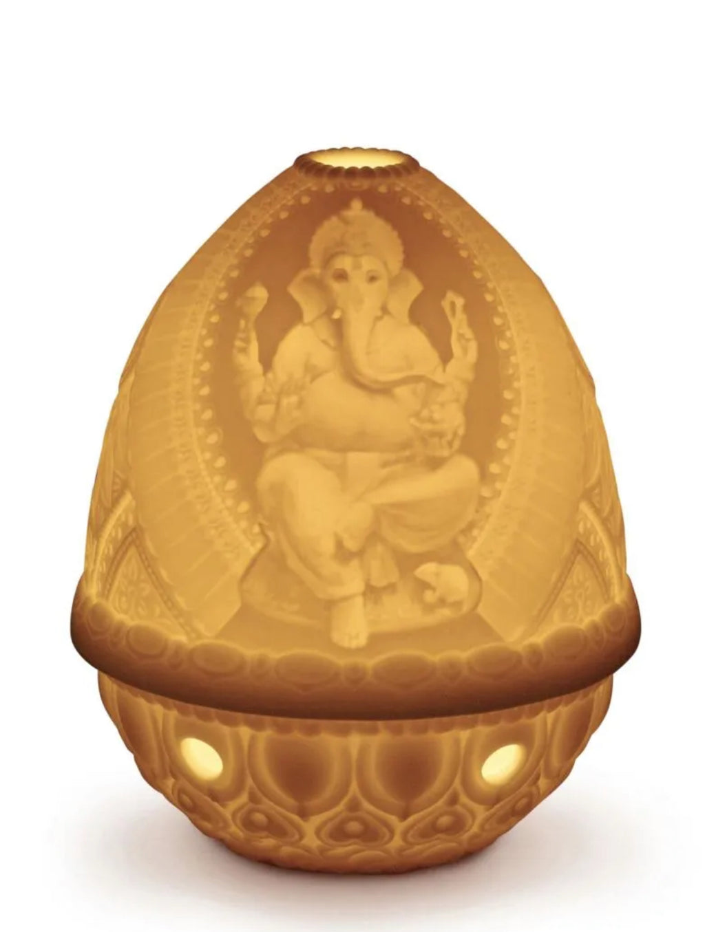 Lladro Usa Ganesha Lithophane